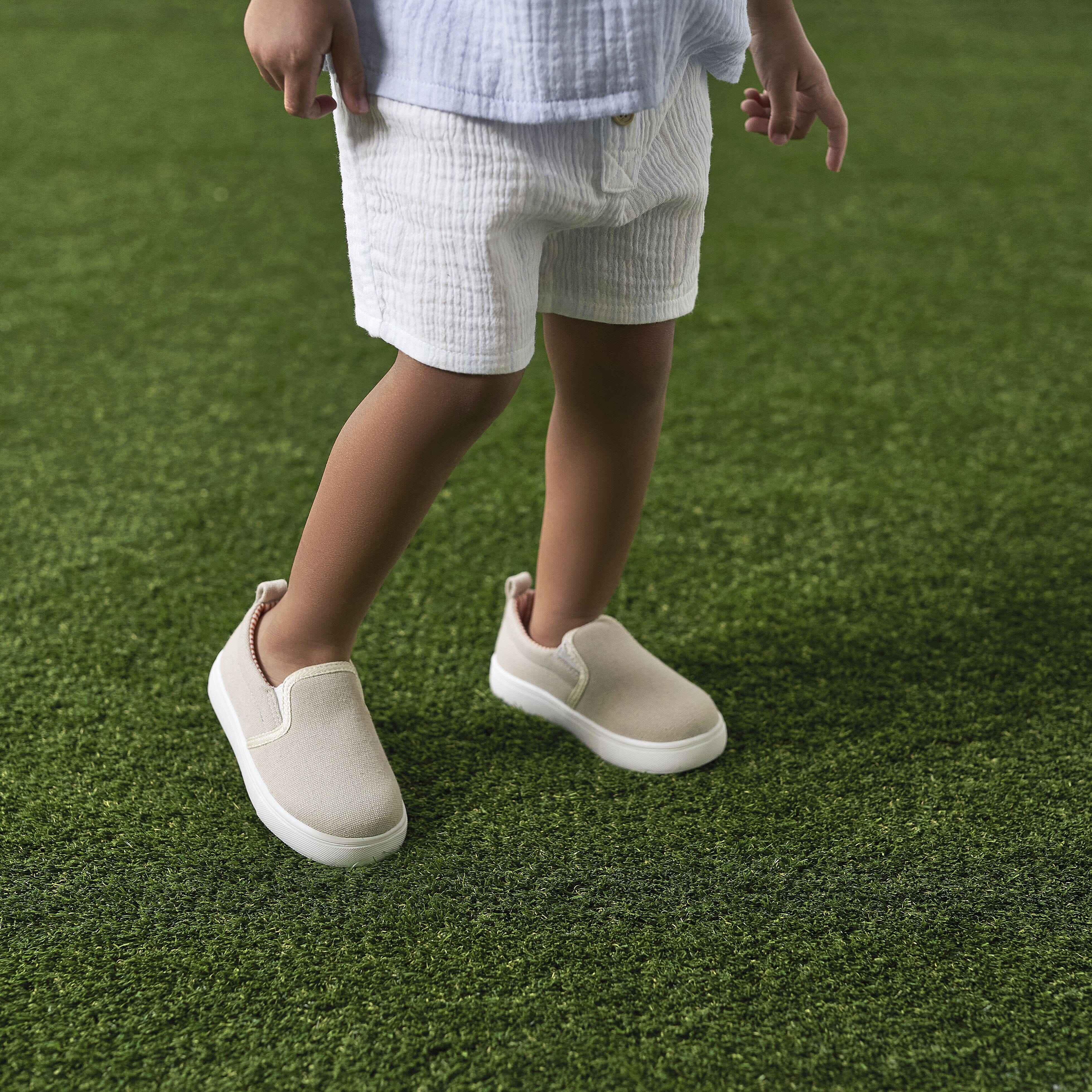 Infant & Toddler Boys Khaki Slip-On Sneaker - Image 3