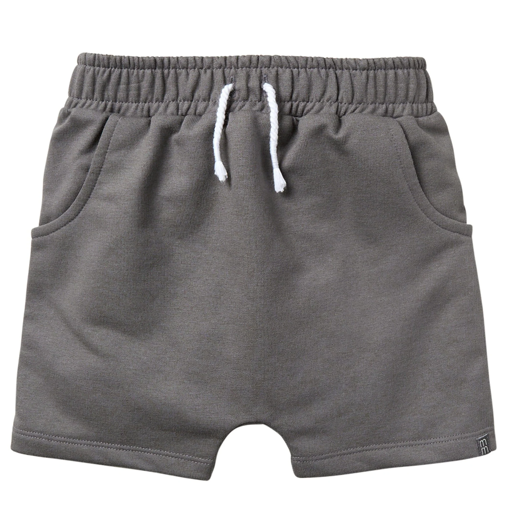 Infant & Toddler Boys Grey Harem Shorts