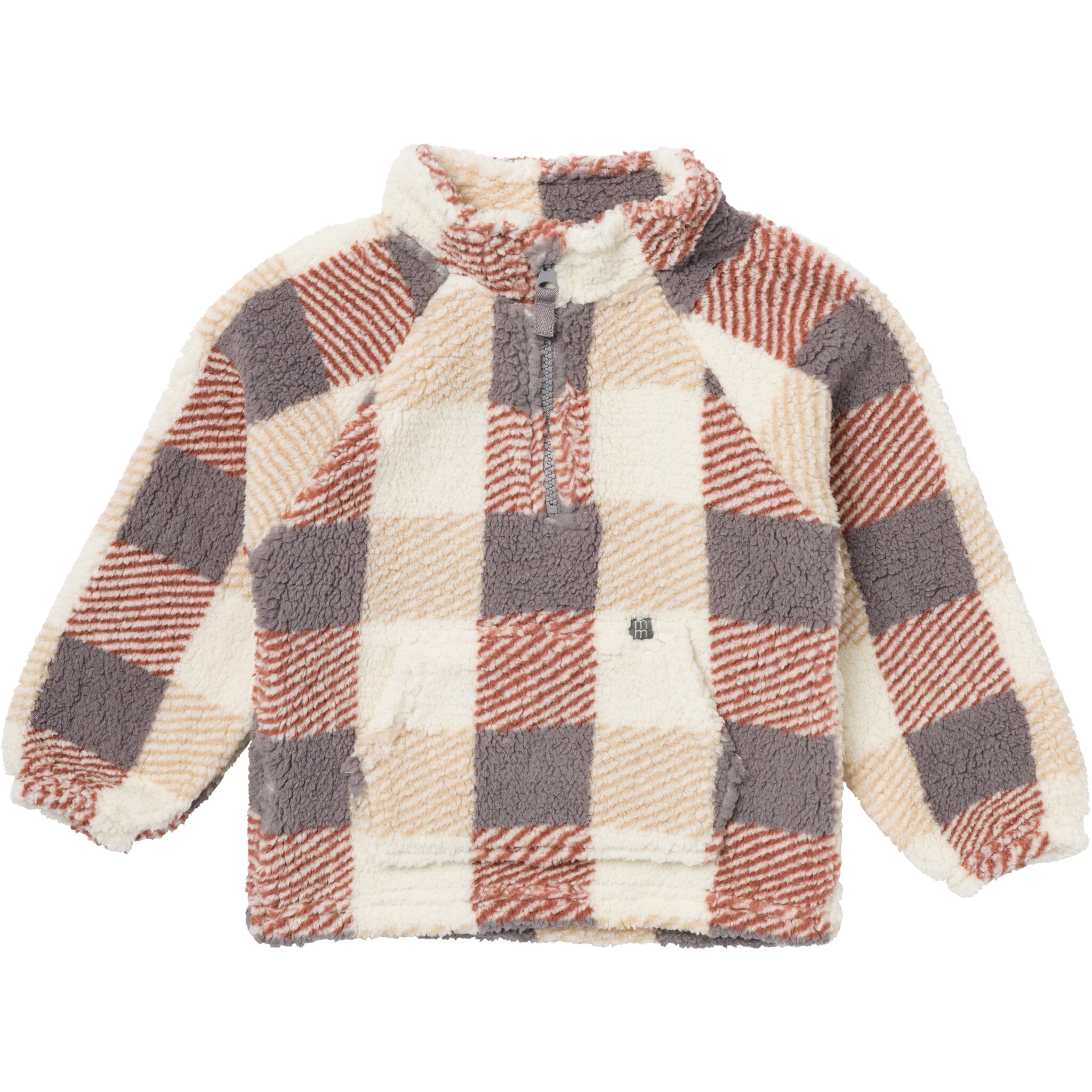 Infant & Toddler Boys Multi Plaid Half-Zip Pullover