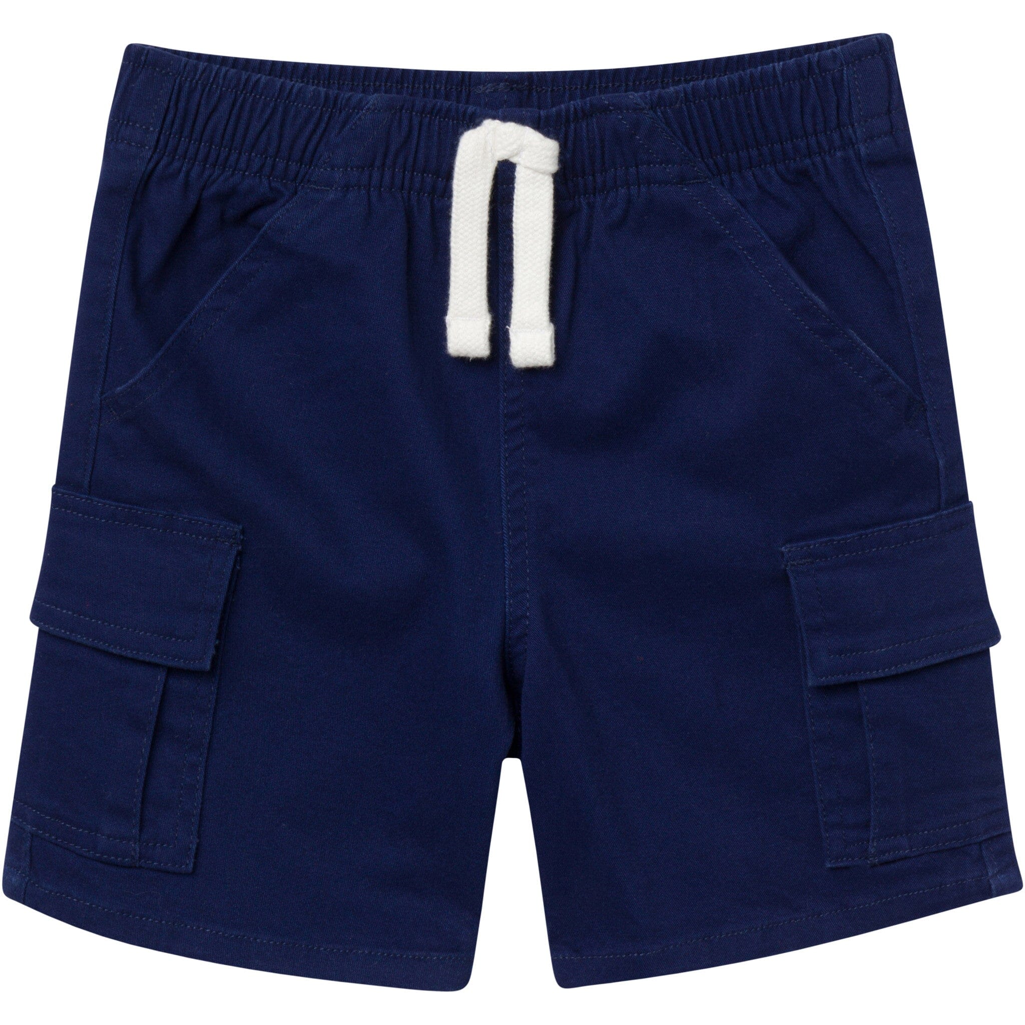 Infant & Toddler Boys Navy Twill Cargo Shorts