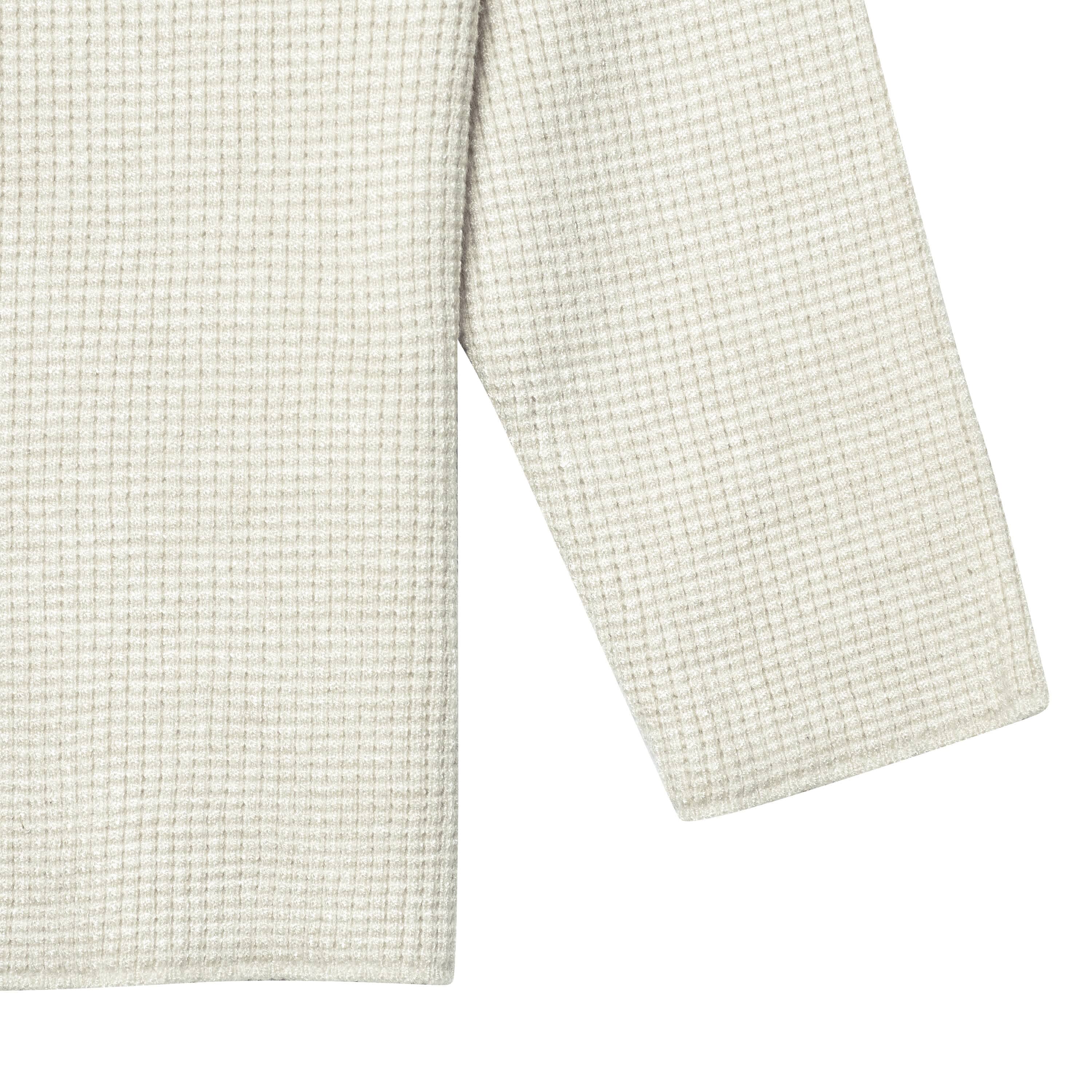 Infant & Toddler Boys Oatmeal Heather Henley Sweater - Image 2