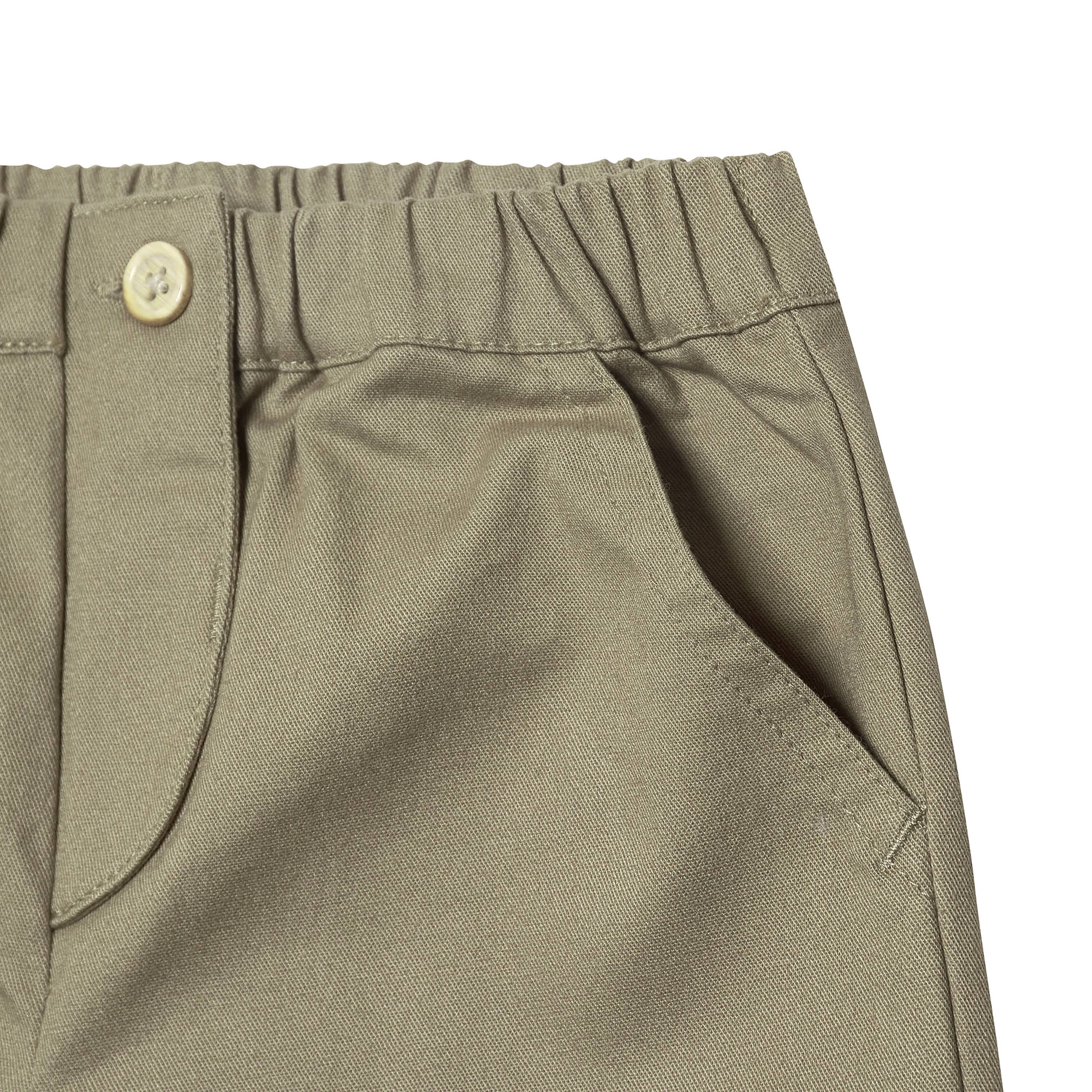 Infant & Toddler Boys Tan Canvas Pants - Image 5