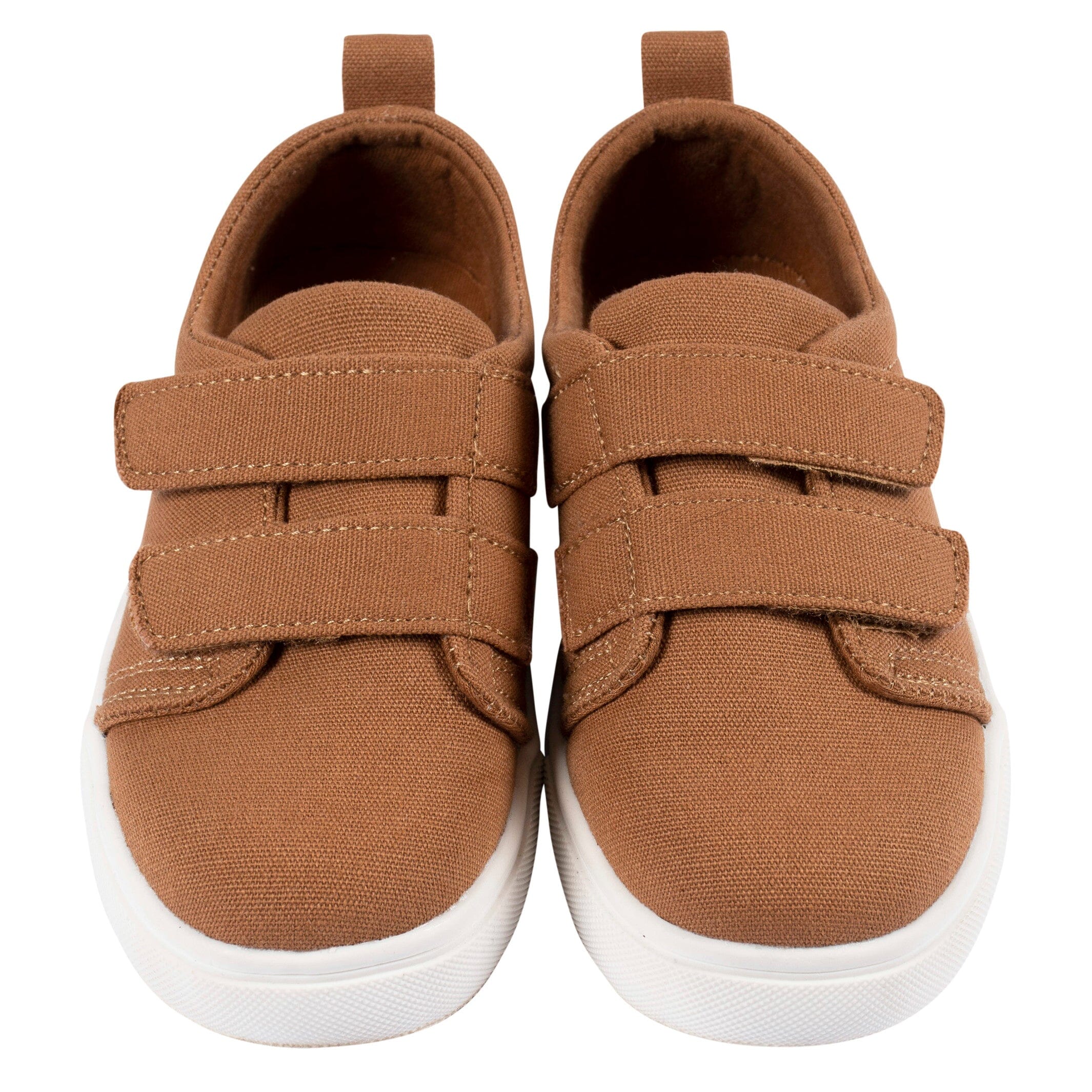 Infant & Toddler Boys Washed Rust Twill Strap Sneaker - Image 7
