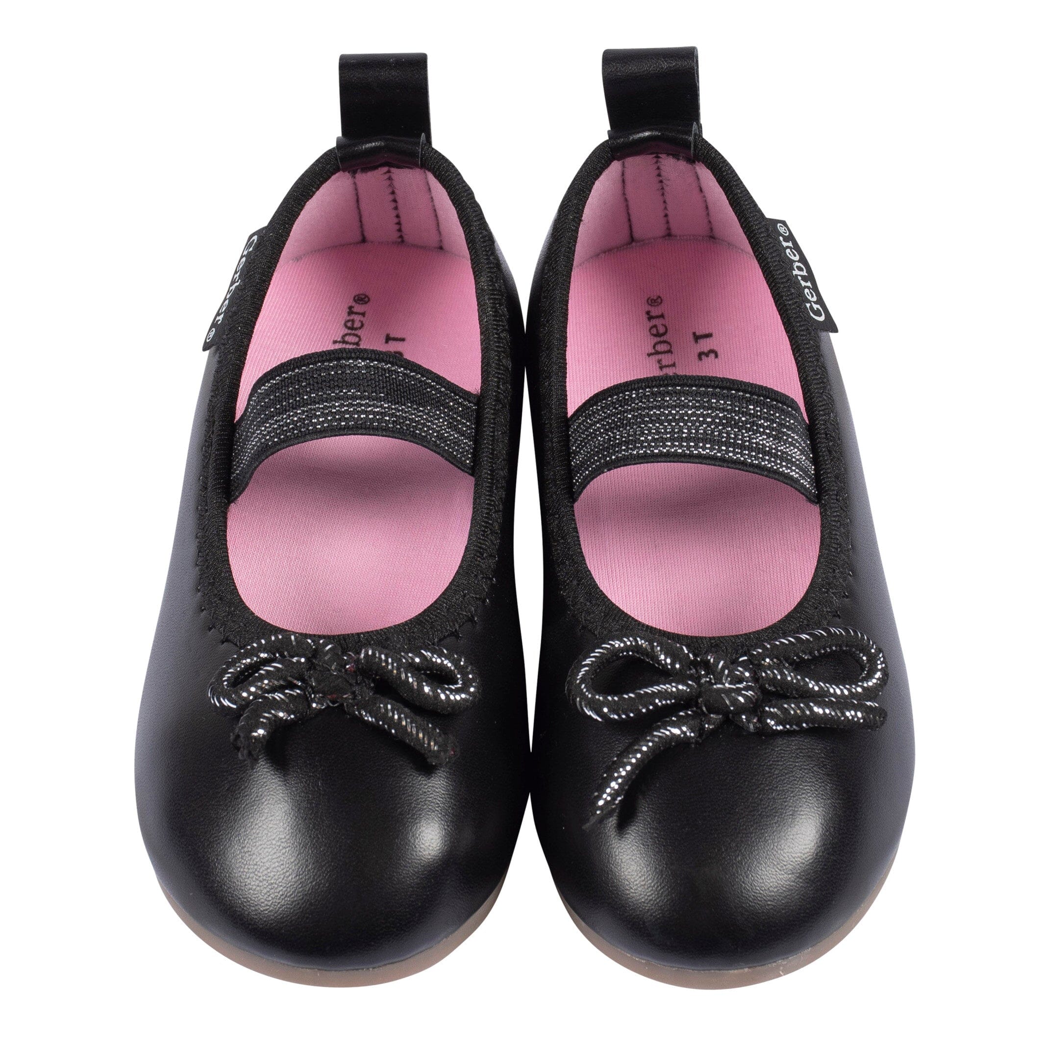 Infant & Toddler Girls Black Ballet Slipper - Image 3
