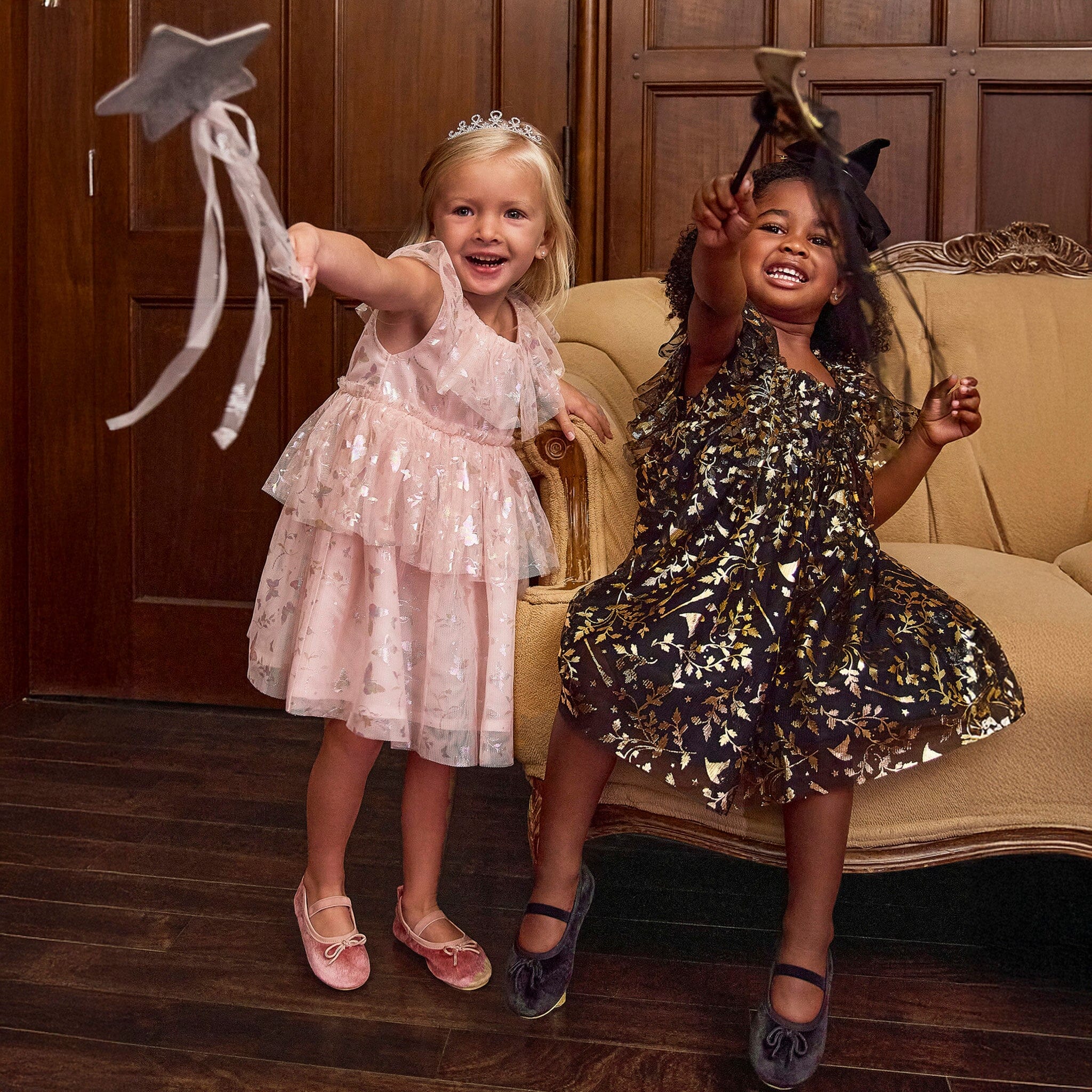 Toddler Girls Bristol Black Elphaba-inspired Wicked Dress - Image 4