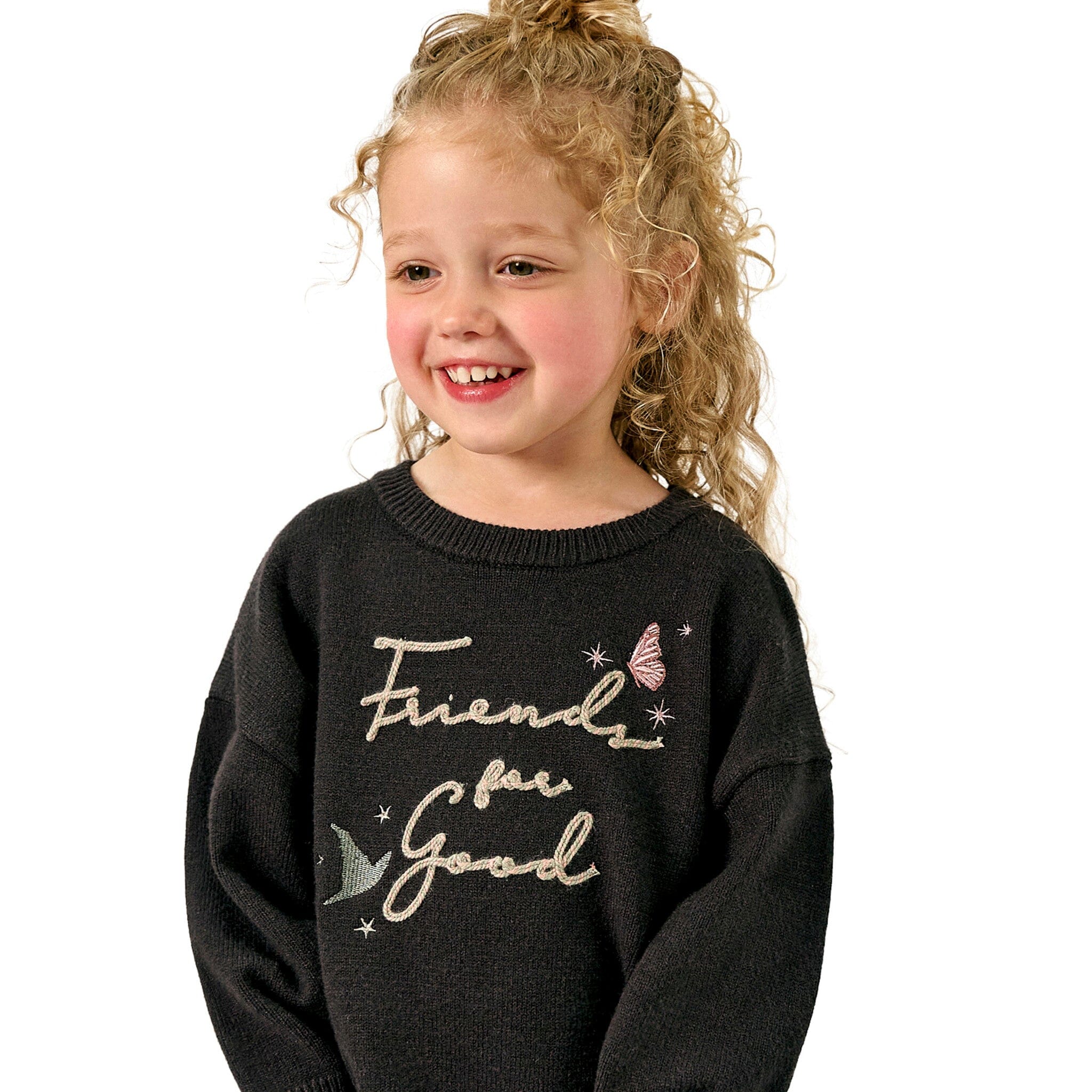 Toddler Girls Friends For Good Wicked Sweater, 3T - Image 2