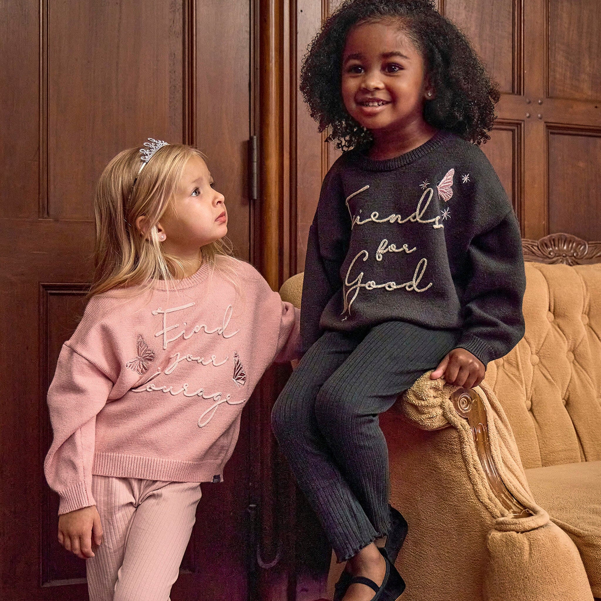 Toddler Girls Friends For Good Wicked Sweater, 3T - Image 3