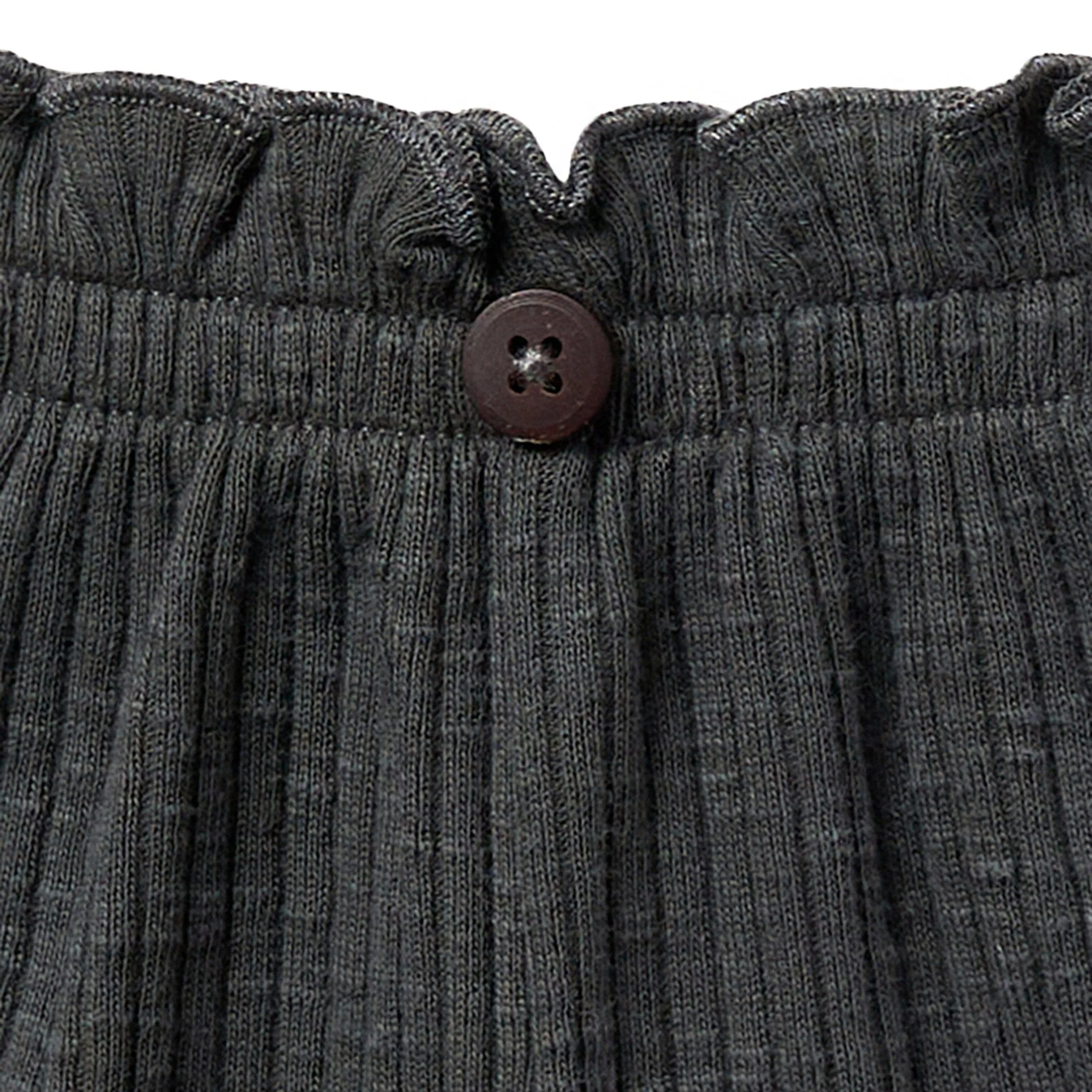 Infant & Toddler Girls Dark Grey Wide Leg Shorts - Image 2