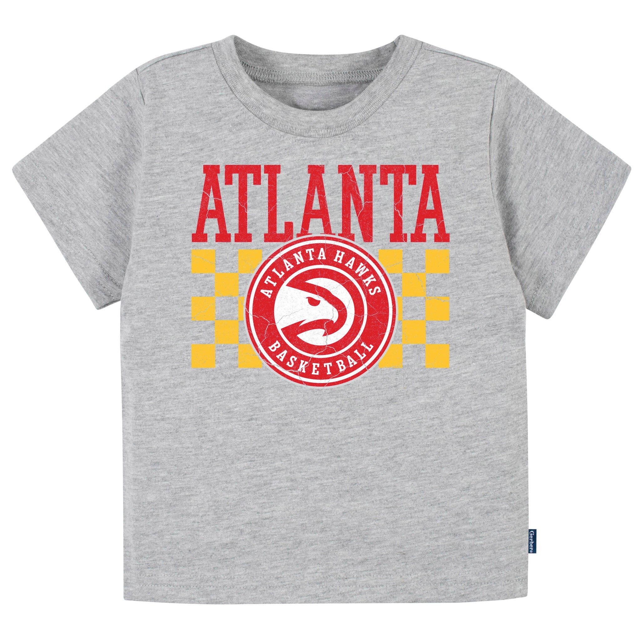 Infant & Toddler Neutral Gray Atlanta Hawks T-Shirt