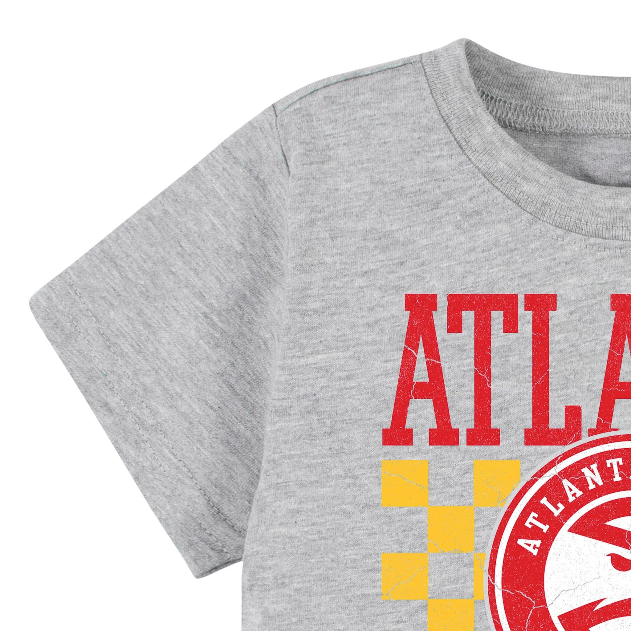Infant & Toddler Neutral Gray Atlanta Hawks T-Shirt - Image 2