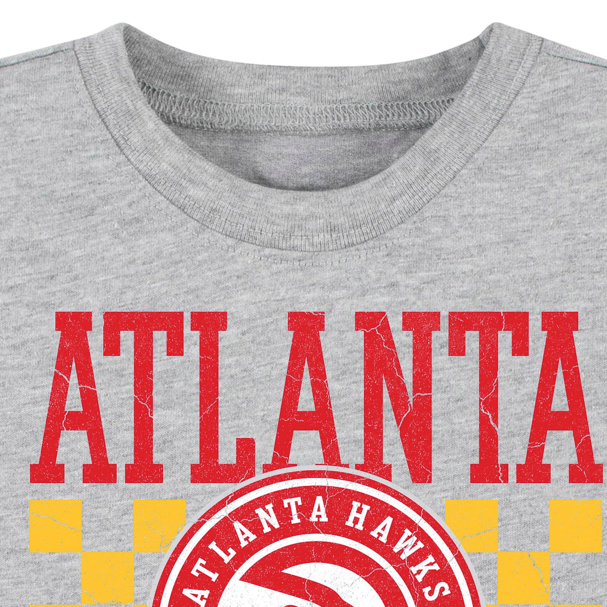 Infant & Toddler Neutral Gray Atlanta Hawks T-Shirt - Image 3