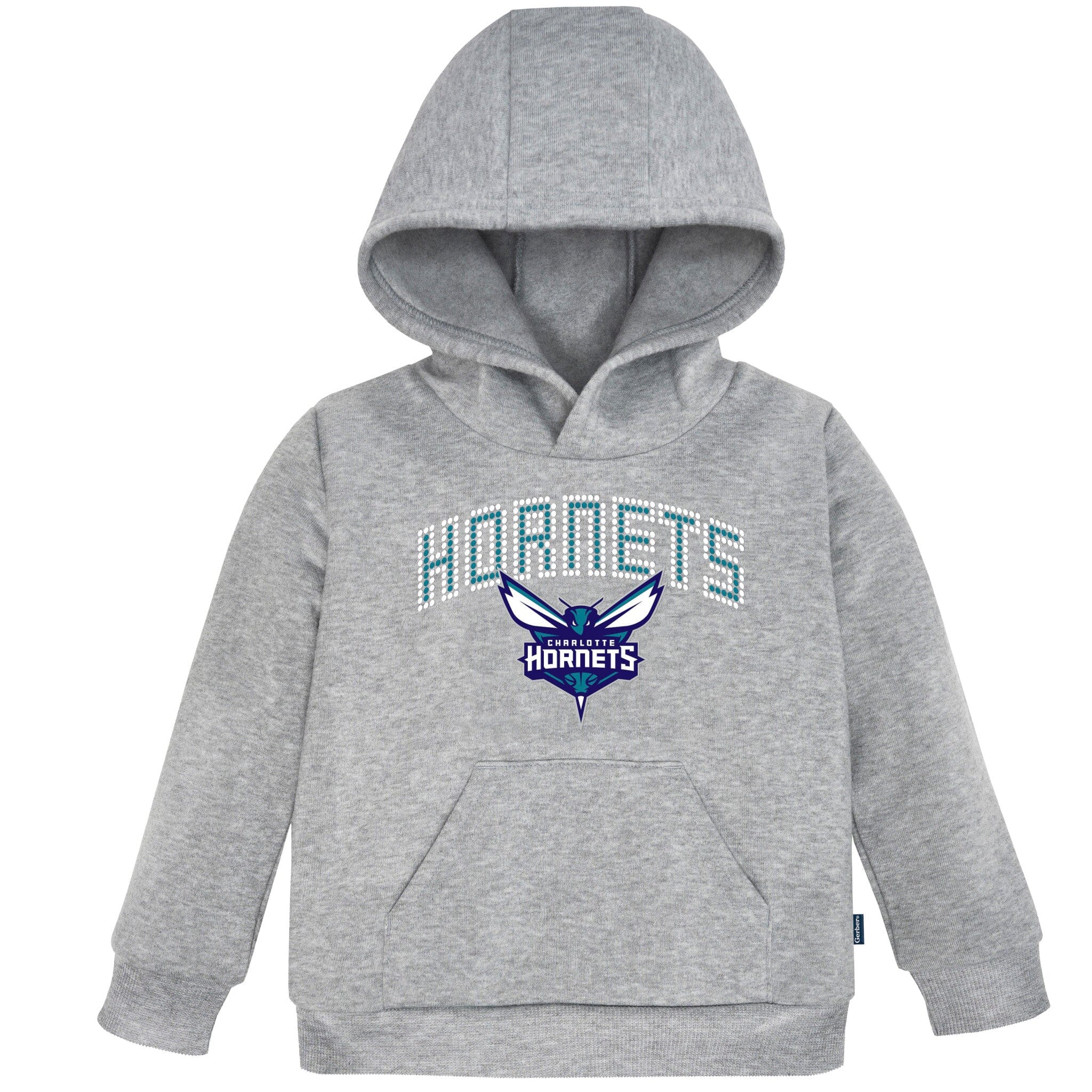 Infant & Toddler Neutral Gray Charlotte Hornets Hoodie