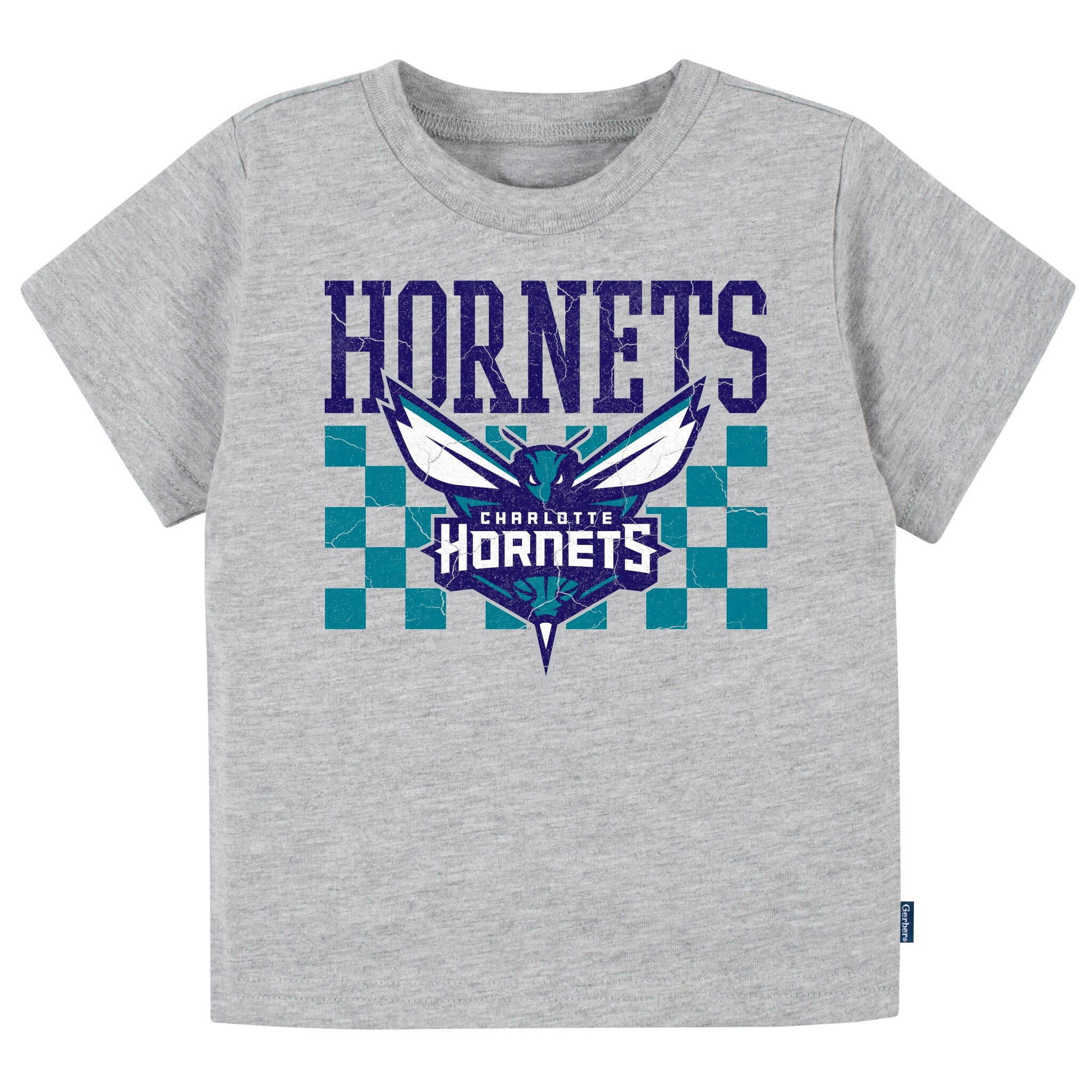Infant & Toddler Neutral Gray Charlotte Hornets T-Shirt