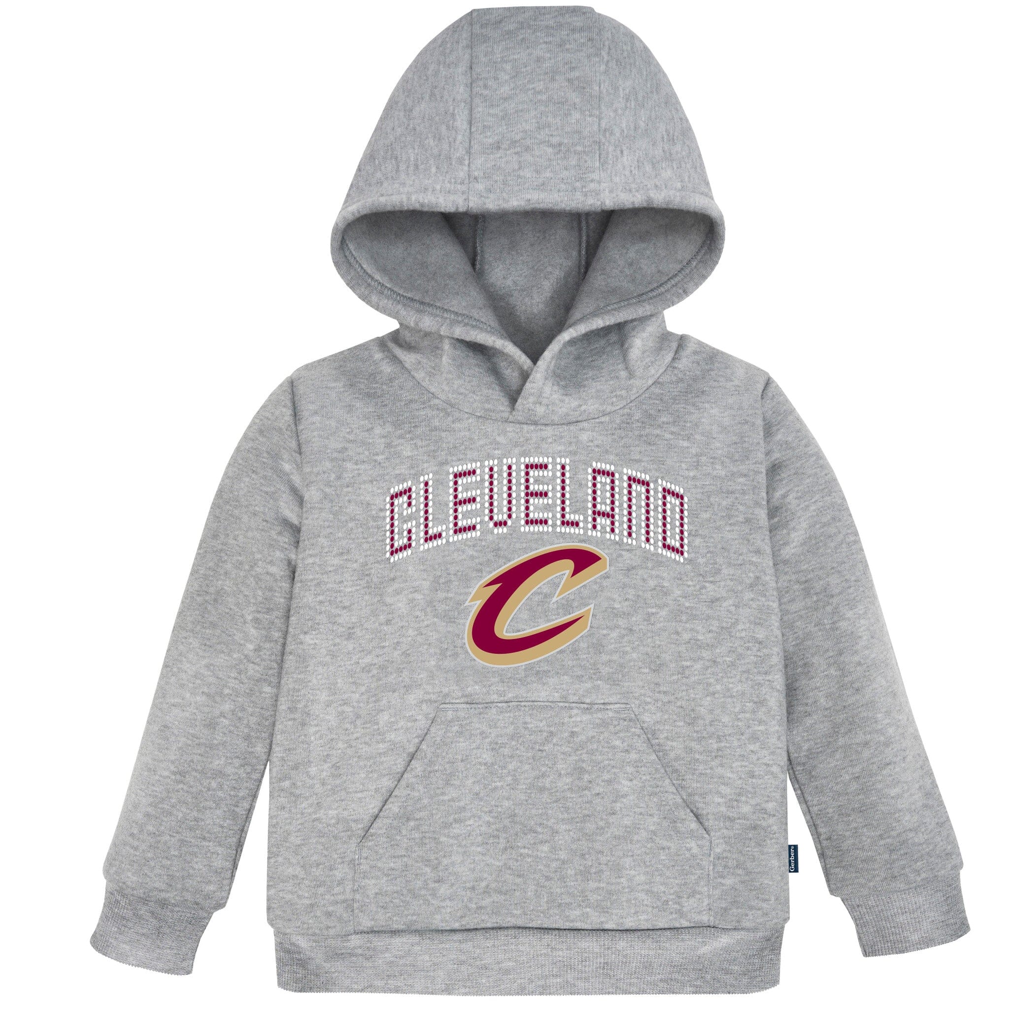 Infant & Toddler Neutral Gray Cleveland Cavaliers Hoodie