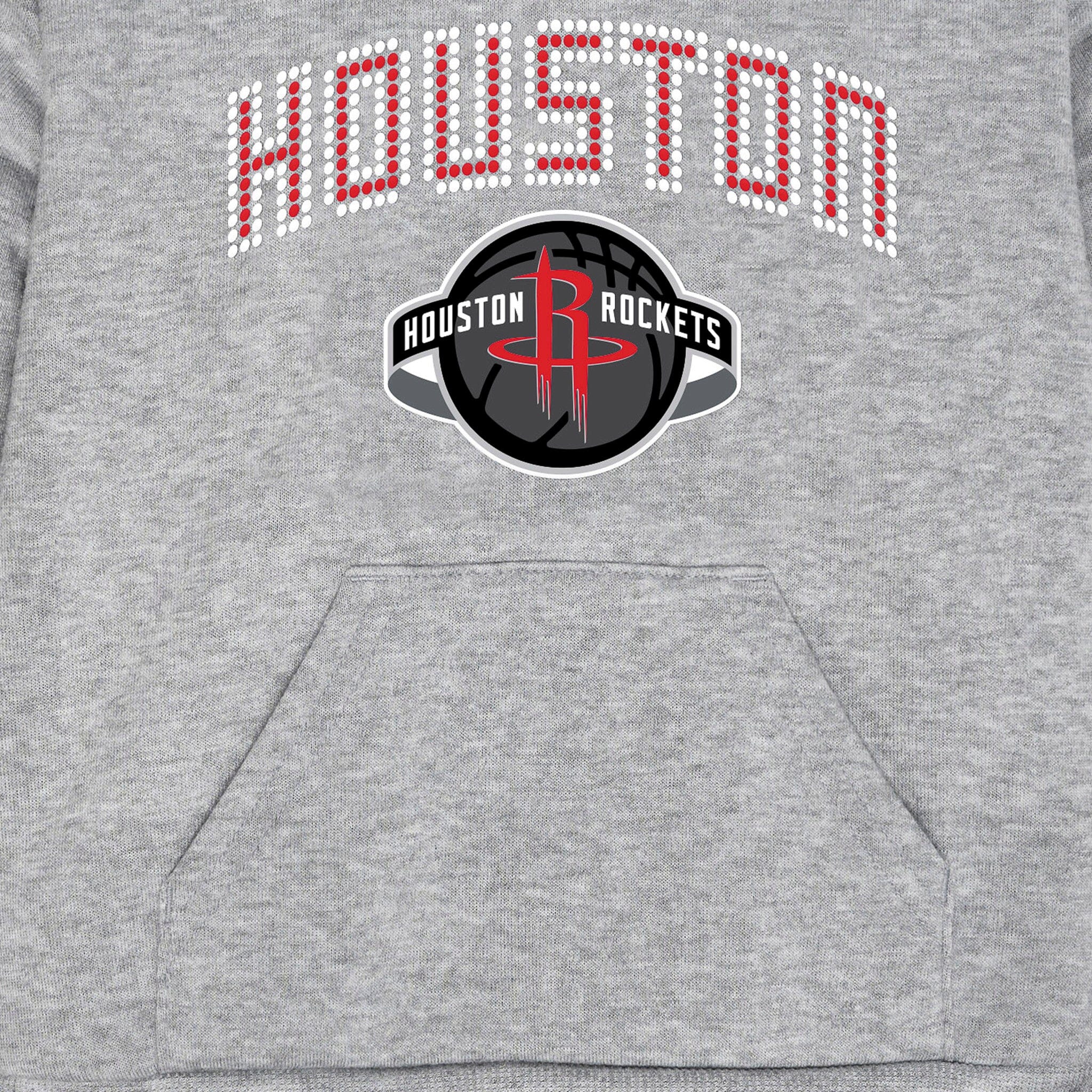 Infant & Toddler Neutral Gray Houston Rockets Hoodie - Image 3