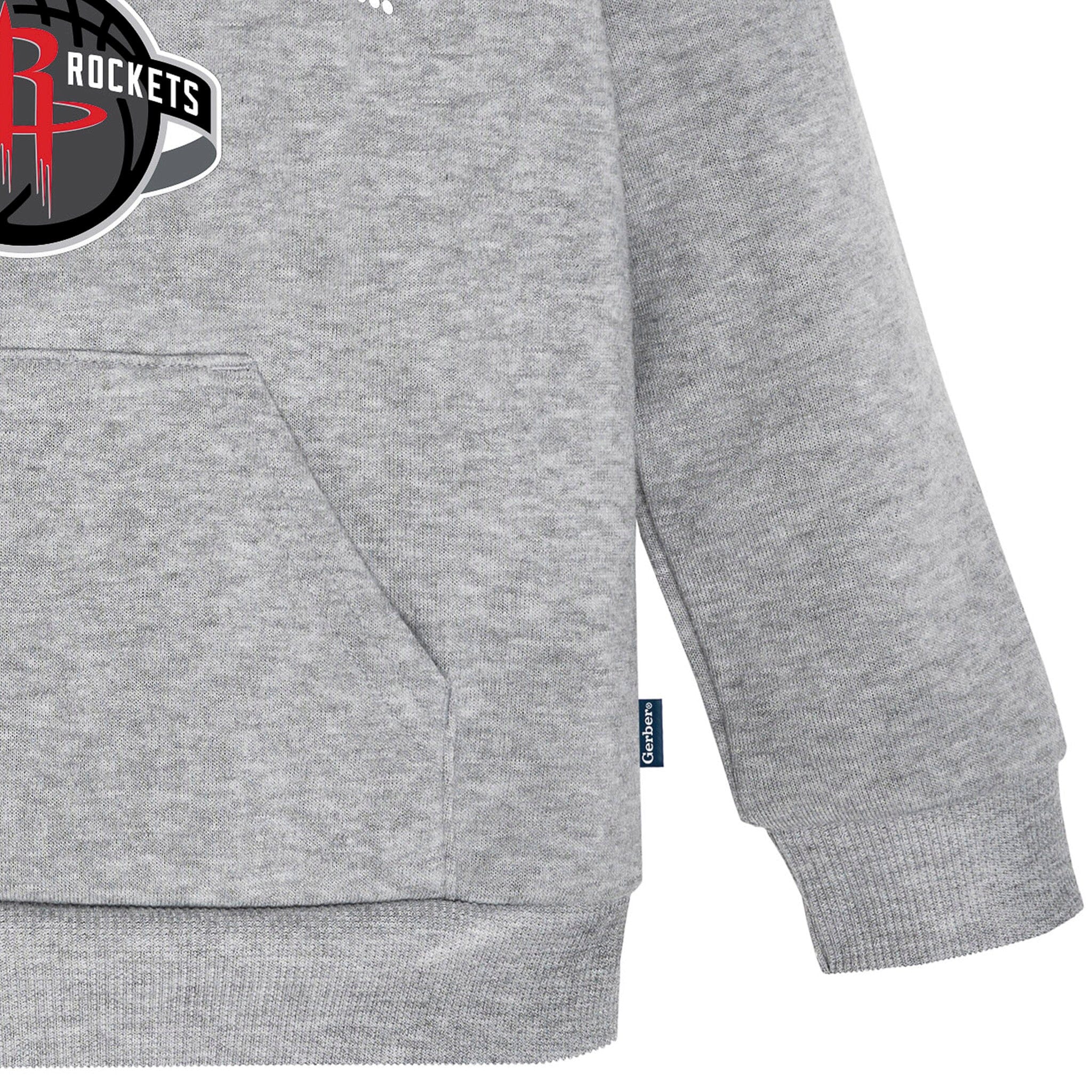 Infant & Toddler Neutral Gray Houston Rockets Hoodie - Image 4