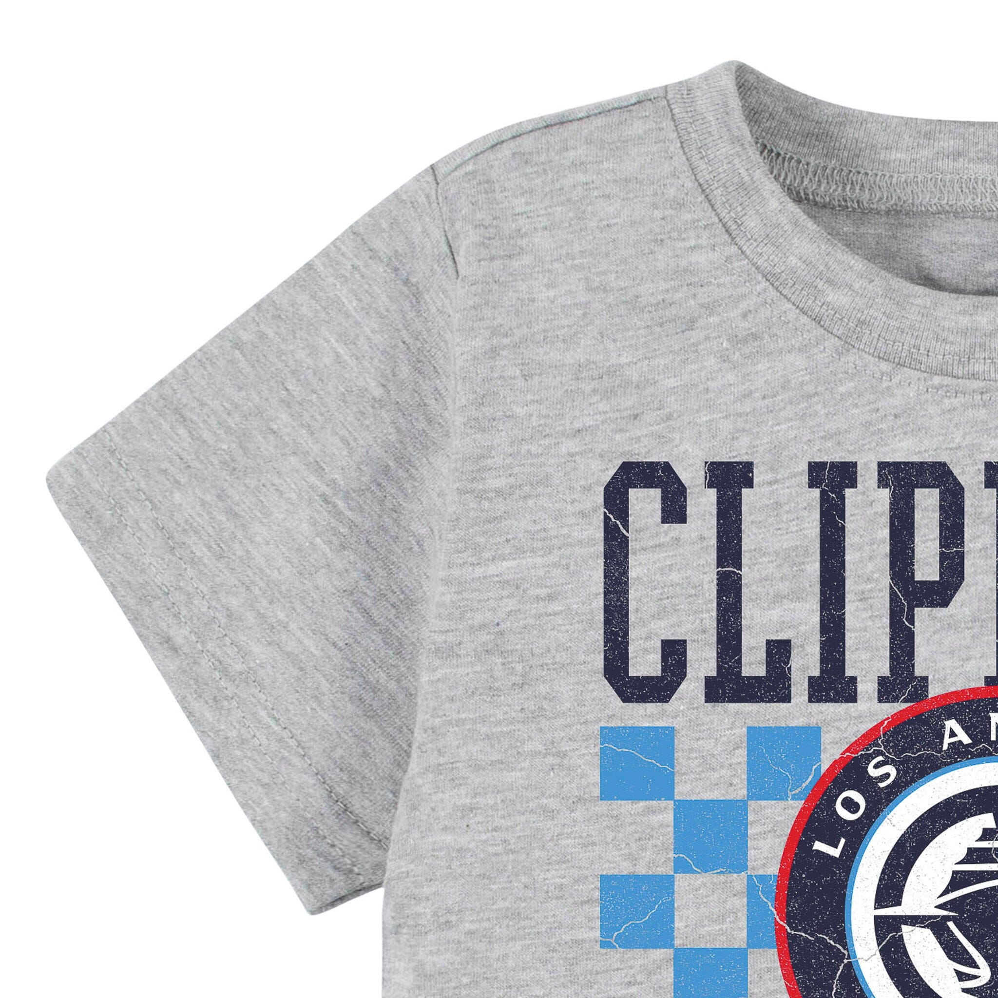 Infant & Toddler Neutral Gray Los Angeles Clippers T-Shirt - Image 2