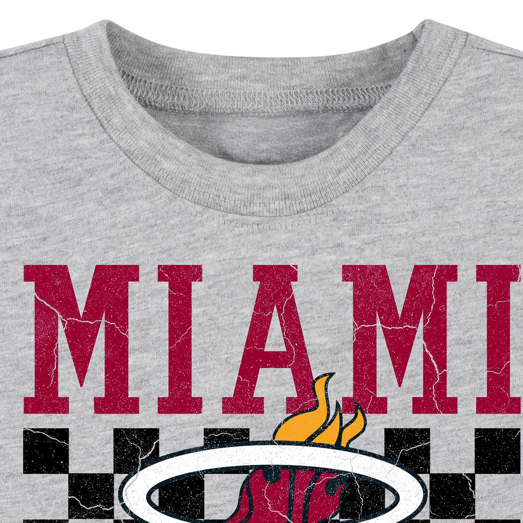 Infant & Toddler Neutral Gray Miami Heat T-Shirt - Image 3