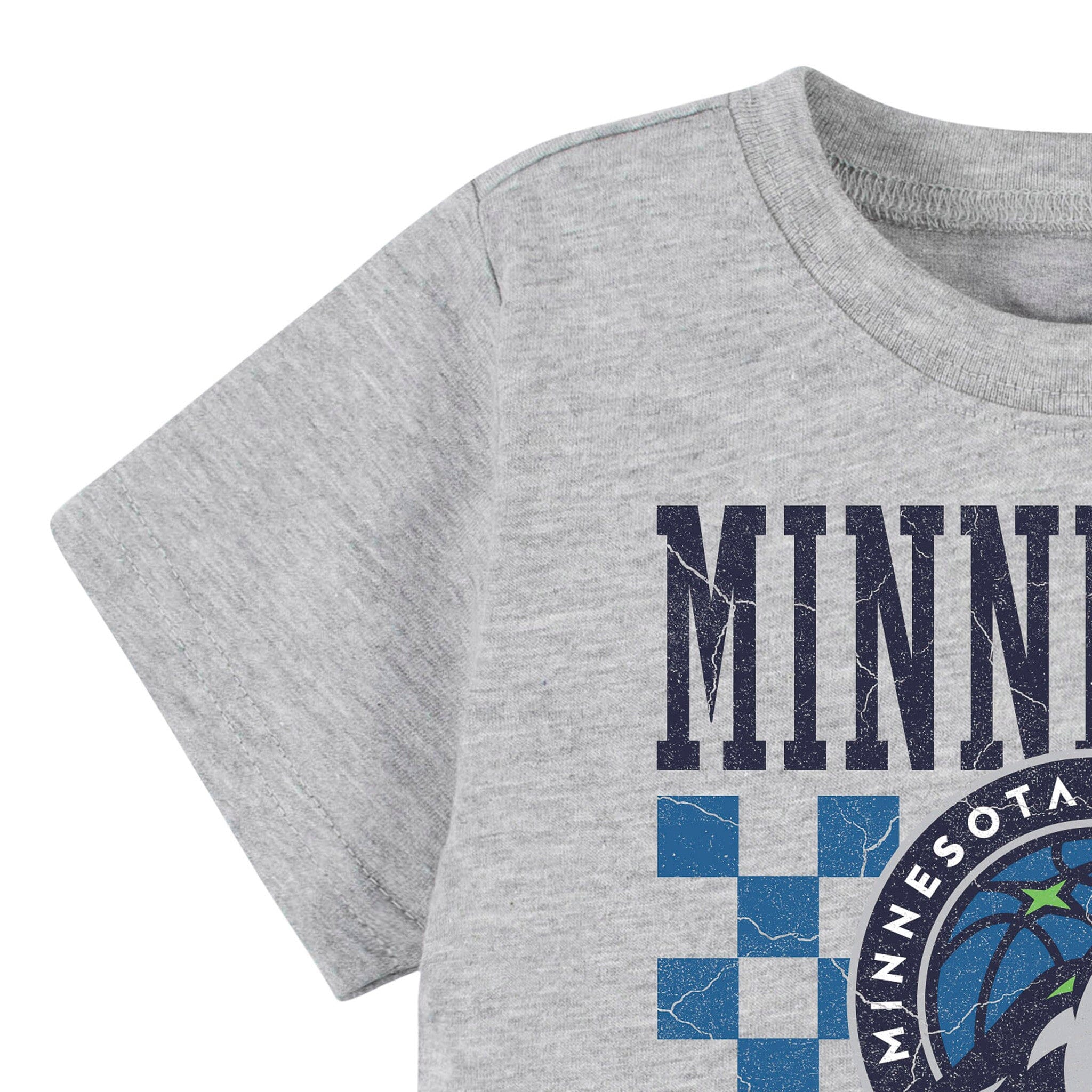 Infant & Toddler Neutral Gray Minnesota Timberwolves T-Shirt - Image 2