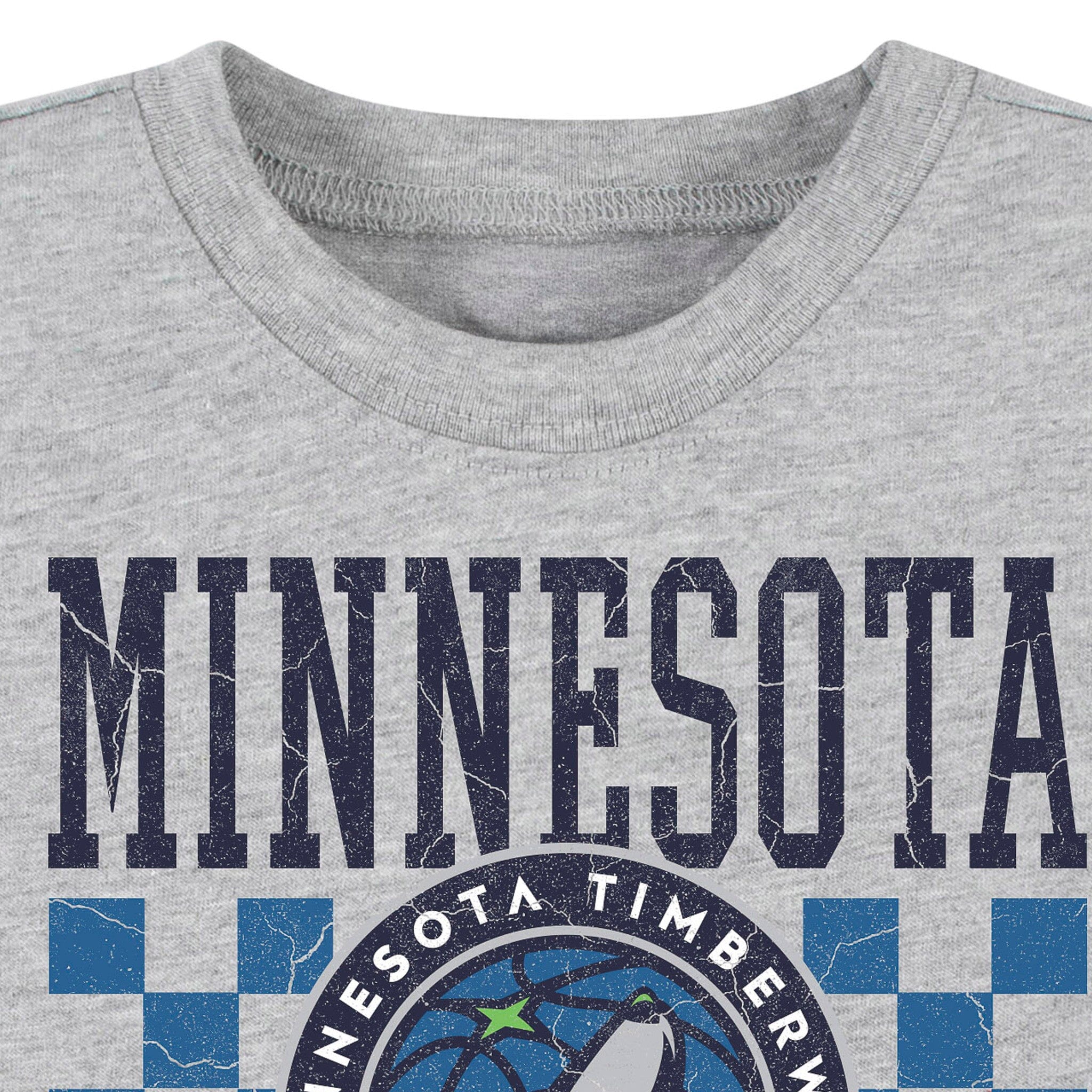 Infant & Toddler Neutral Gray Minnesota Timberwolves T-Shirt - Image 3