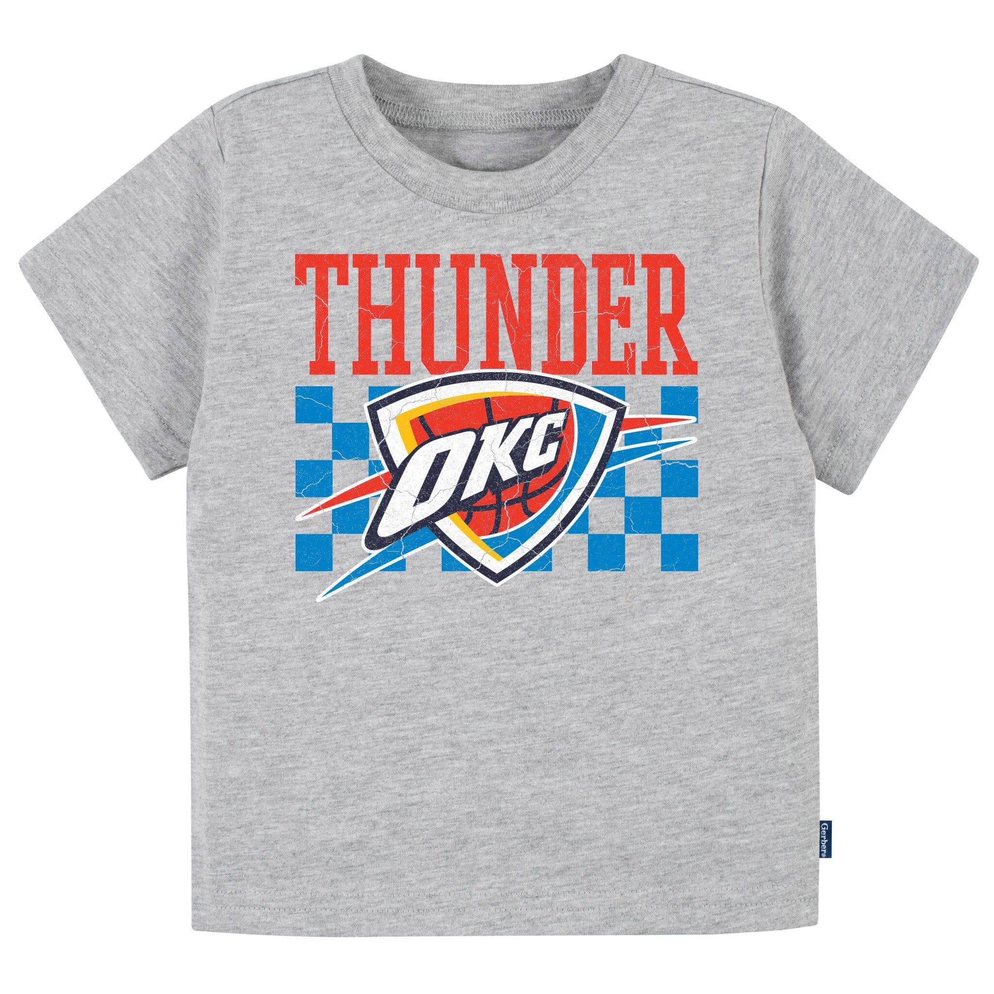 Infant & Toddler Neutral Gray Oklahoma City Thunder T-Shirt