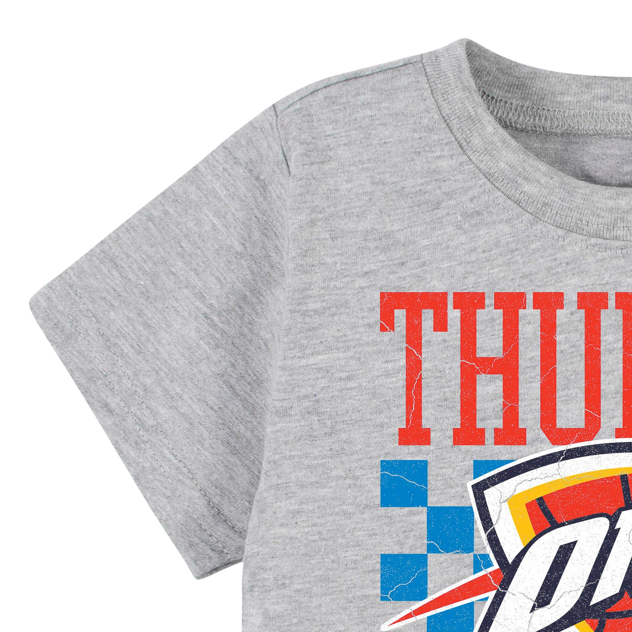 Infant & Toddler Neutral Gray Oklahoma City Thunder T-Shirt - Image 2