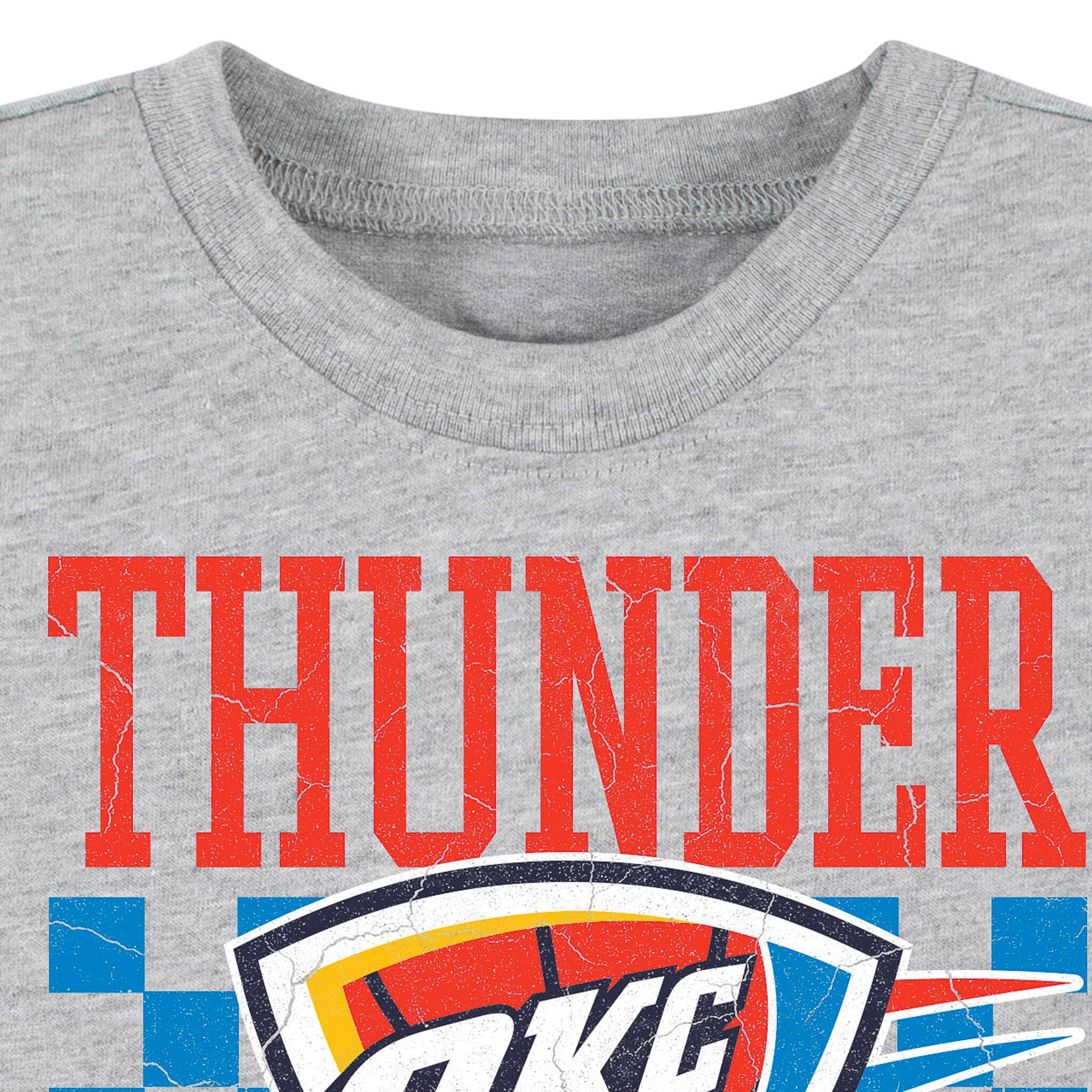 Infant & Toddler Neutral Gray Oklahoma City Thunder T-Shirt - Image 3