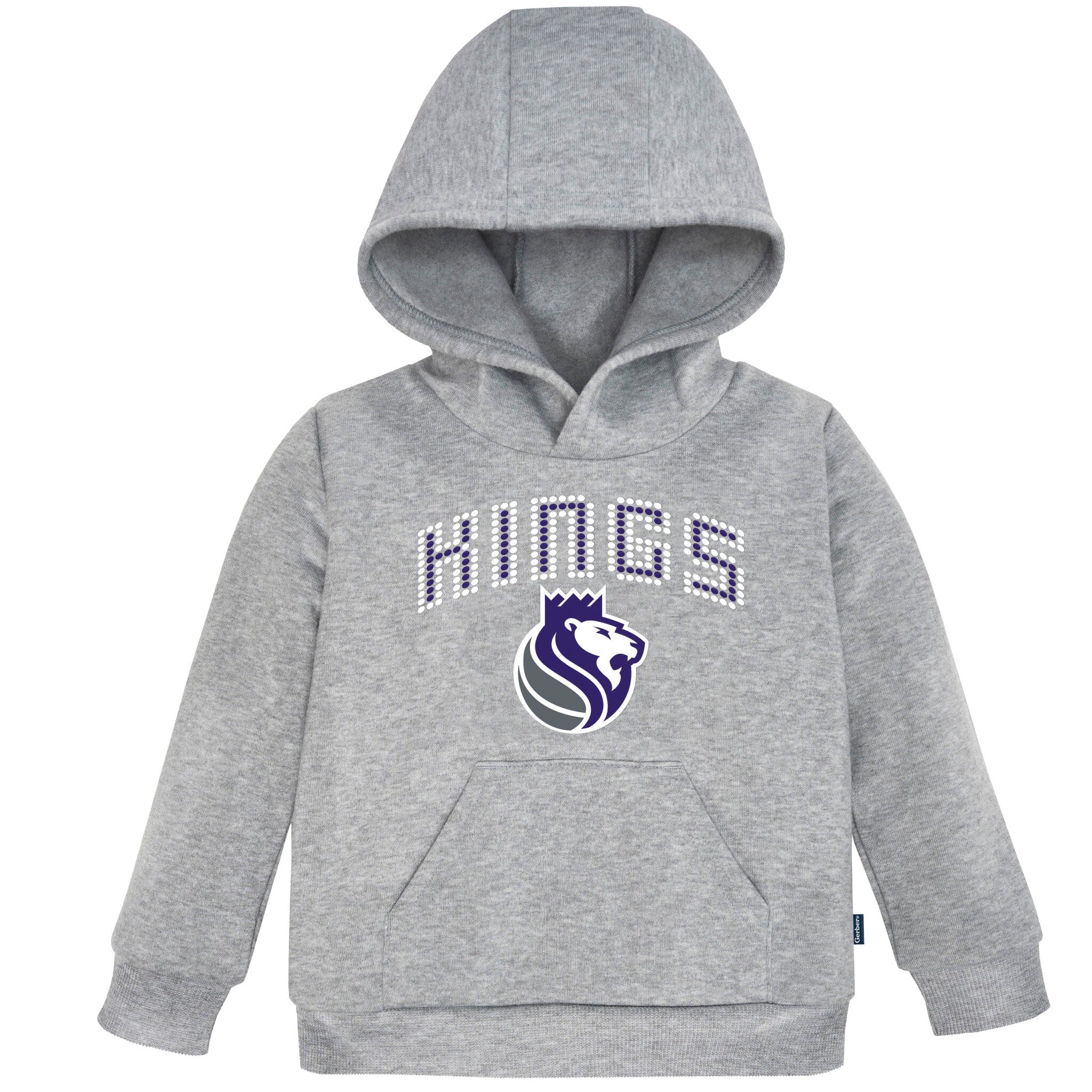 Infant & Toddler Neutral Gray Sacramento Kings Hoodie