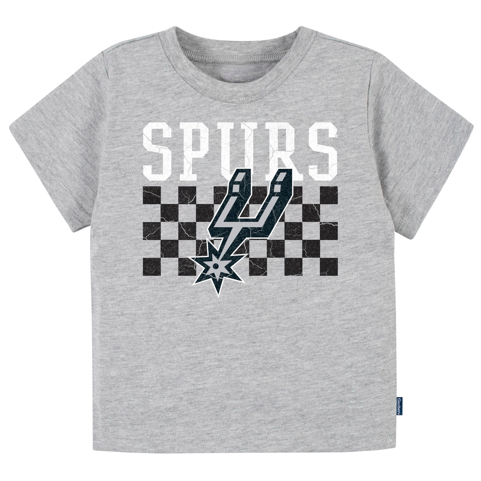 Infant & Toddler Neutral Gray San Antonio Spurs T-Shirt