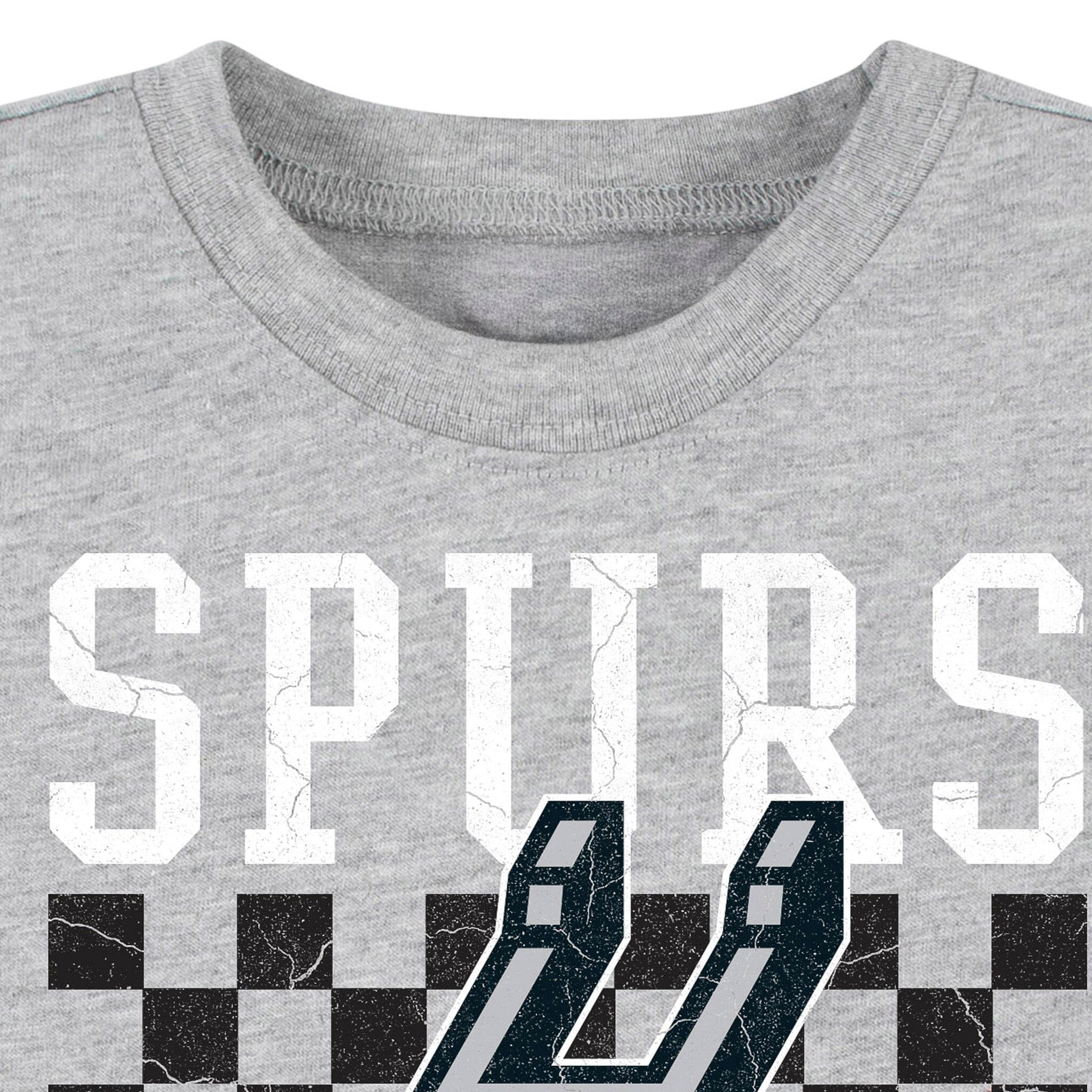 Infant & Toddler Neutral Gray San Antonio Spurs T-Shirt - Image 3