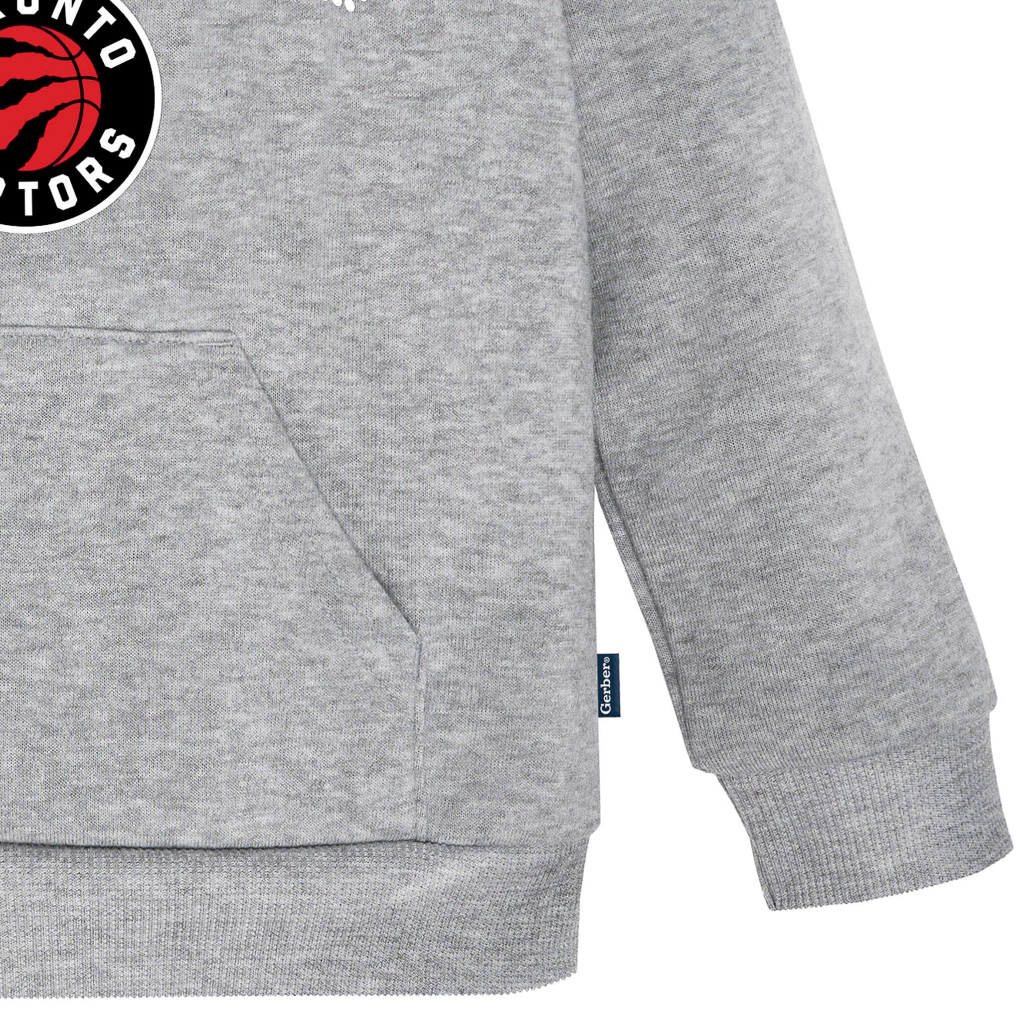 Infant & Toddler Neutral Gray Toronto Raptors Hoodie - Image 4