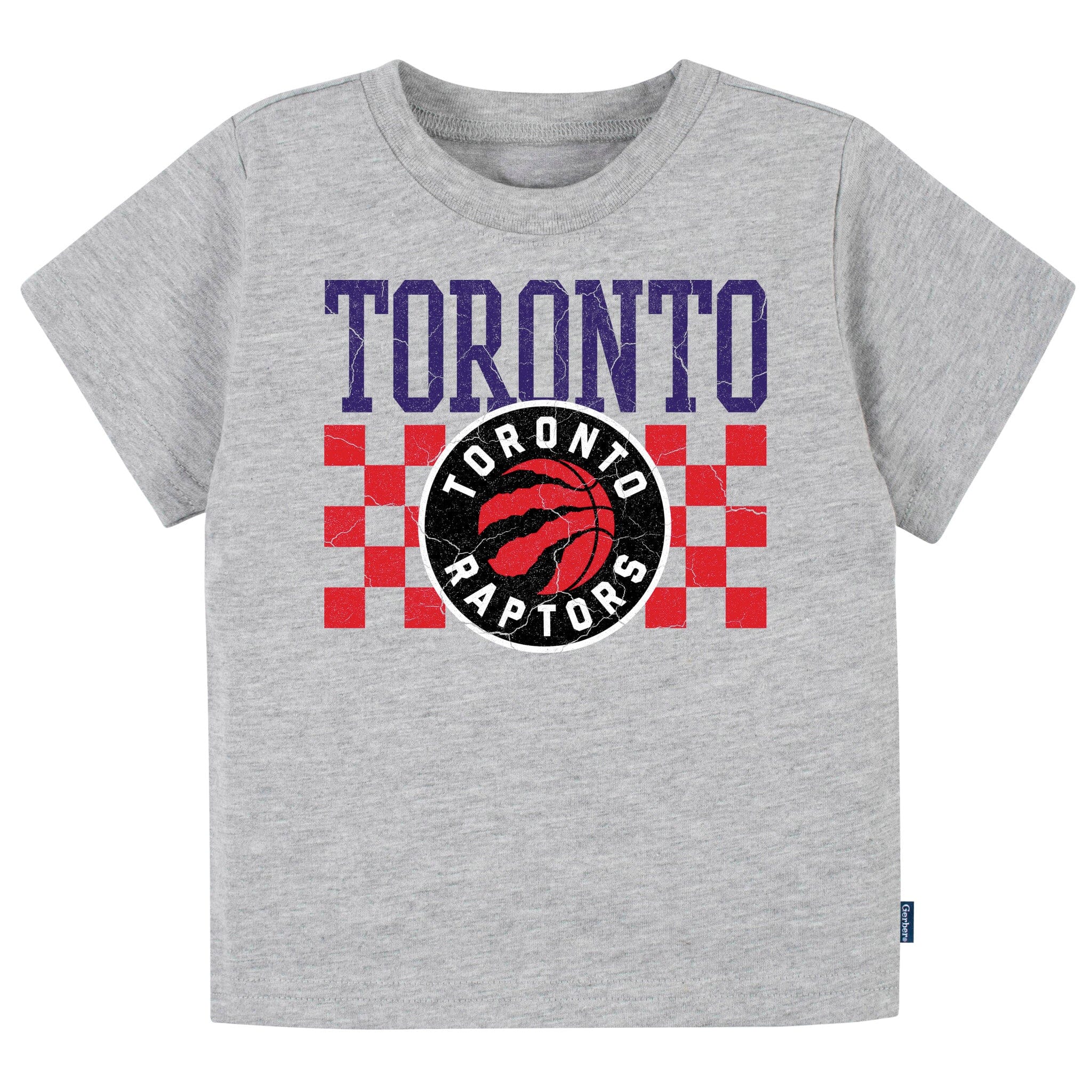 Infant & Toddler Neutral Gray Toronto Raptors T-Shirt