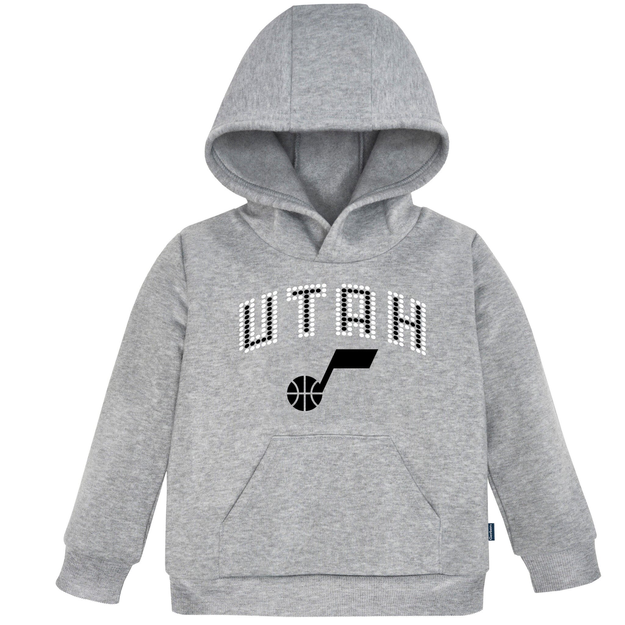Infant & Toddler Neutral Gray Utah Jazz Hoodie