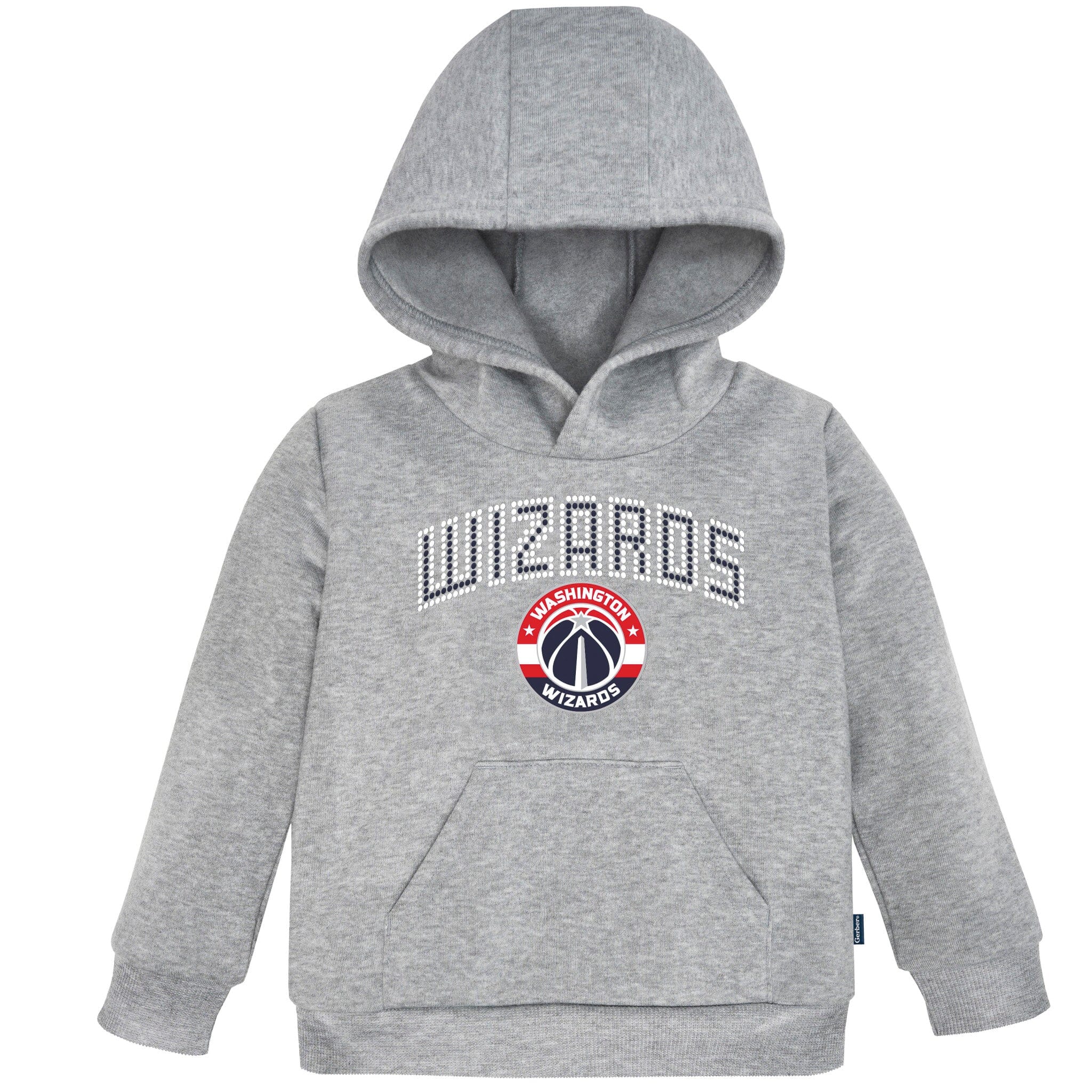 Infant & Toddler Neutral Gray Washington Wizards Hoodie