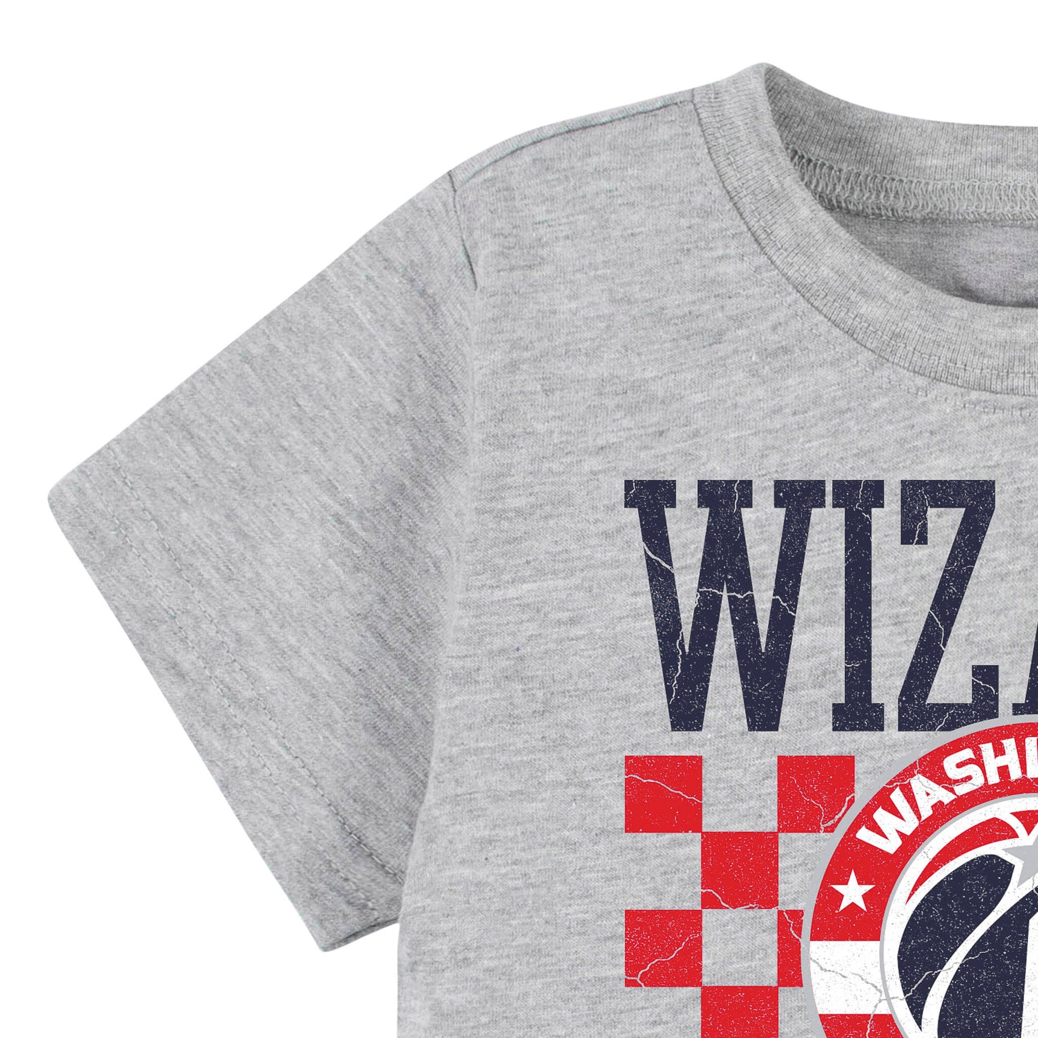 Infant & Toddler Neutral Gray Washington Wizards T-Shirt - Image 2