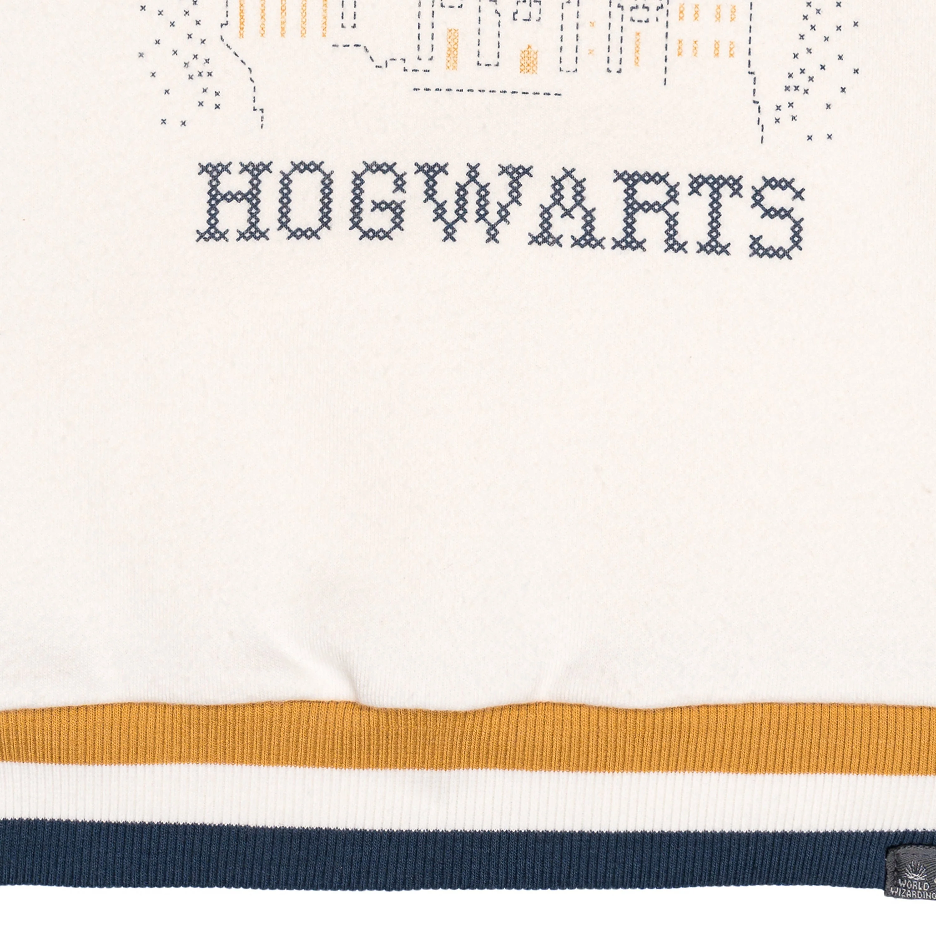Infant and Toddler Neutral Hogwarts Ivory Colorblock Sweatshirt - Image 6