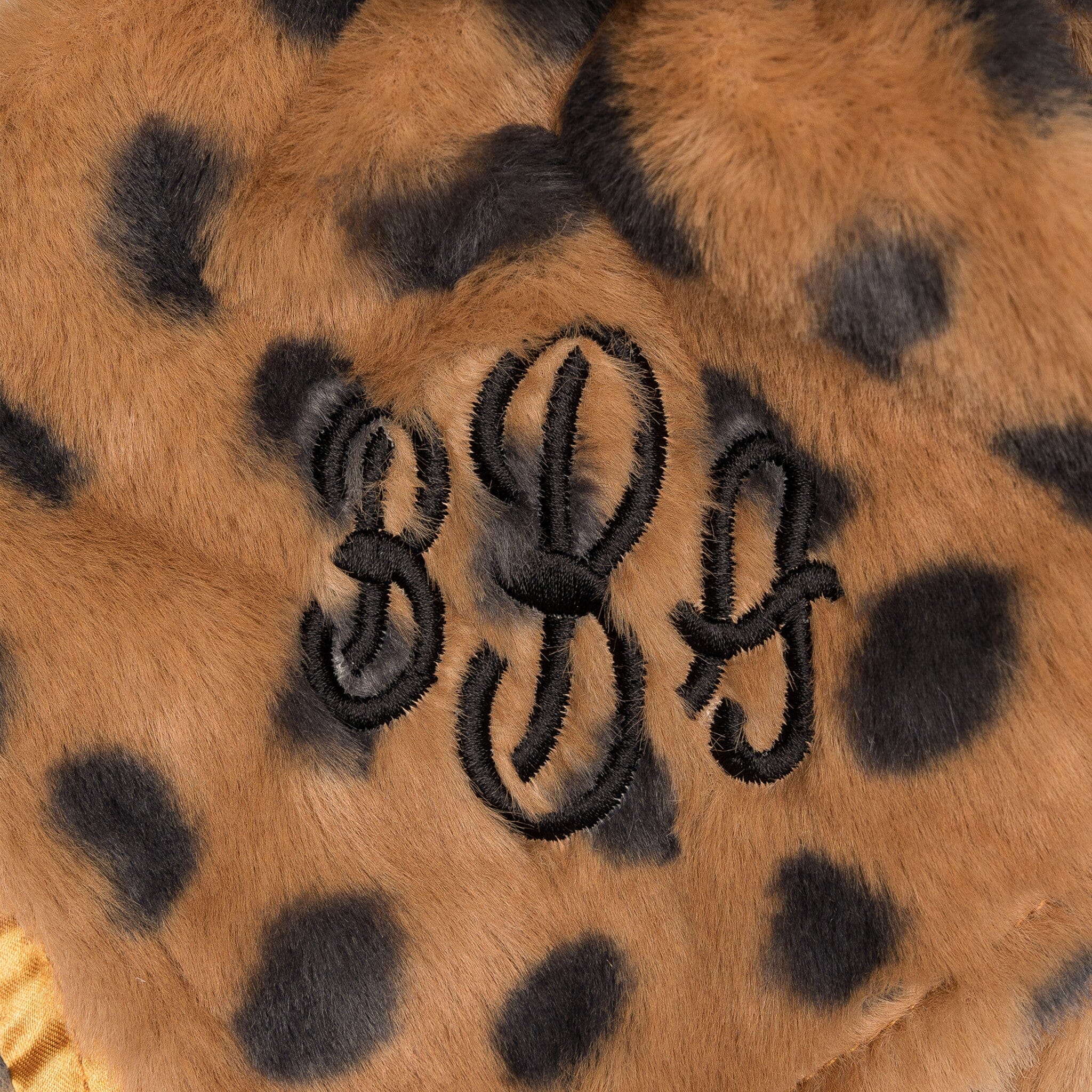 Embroidered Baby Neutral Cheetah Security Blanket - Image 2