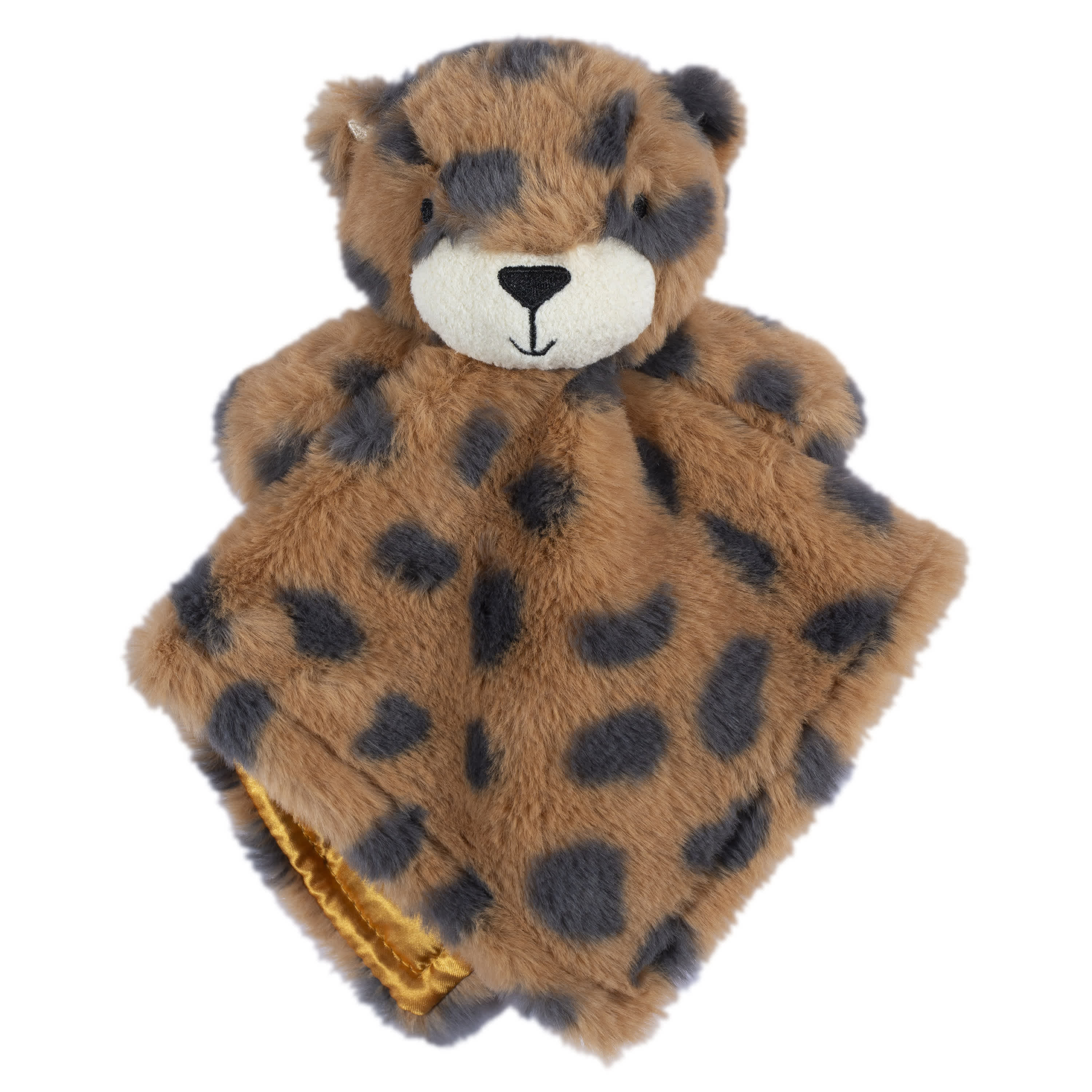 Embroidered Baby Neutral Cheetah Security Blanket - Image 3