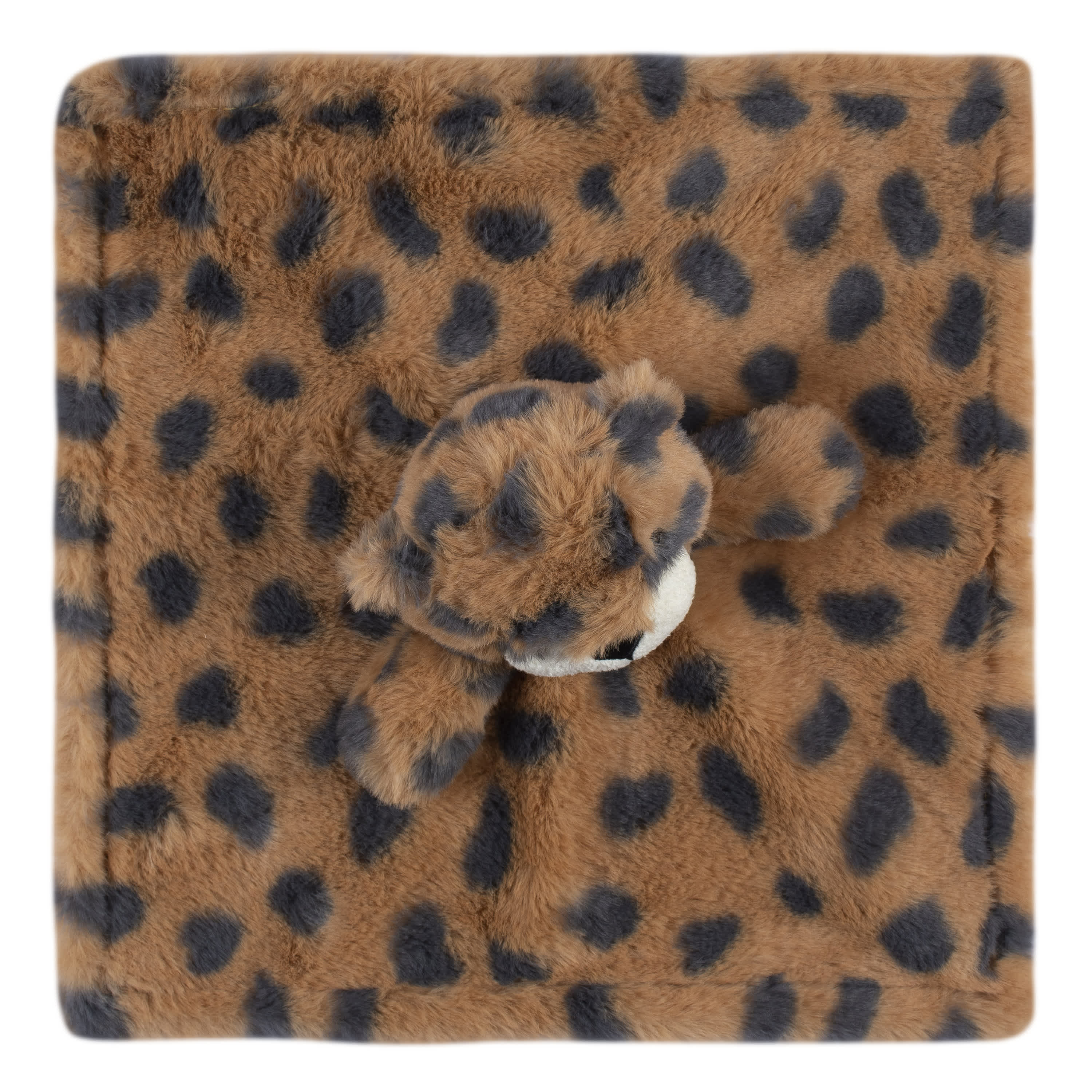 Embroidered Baby Neutral Cheetah Security Blanket - Image 6