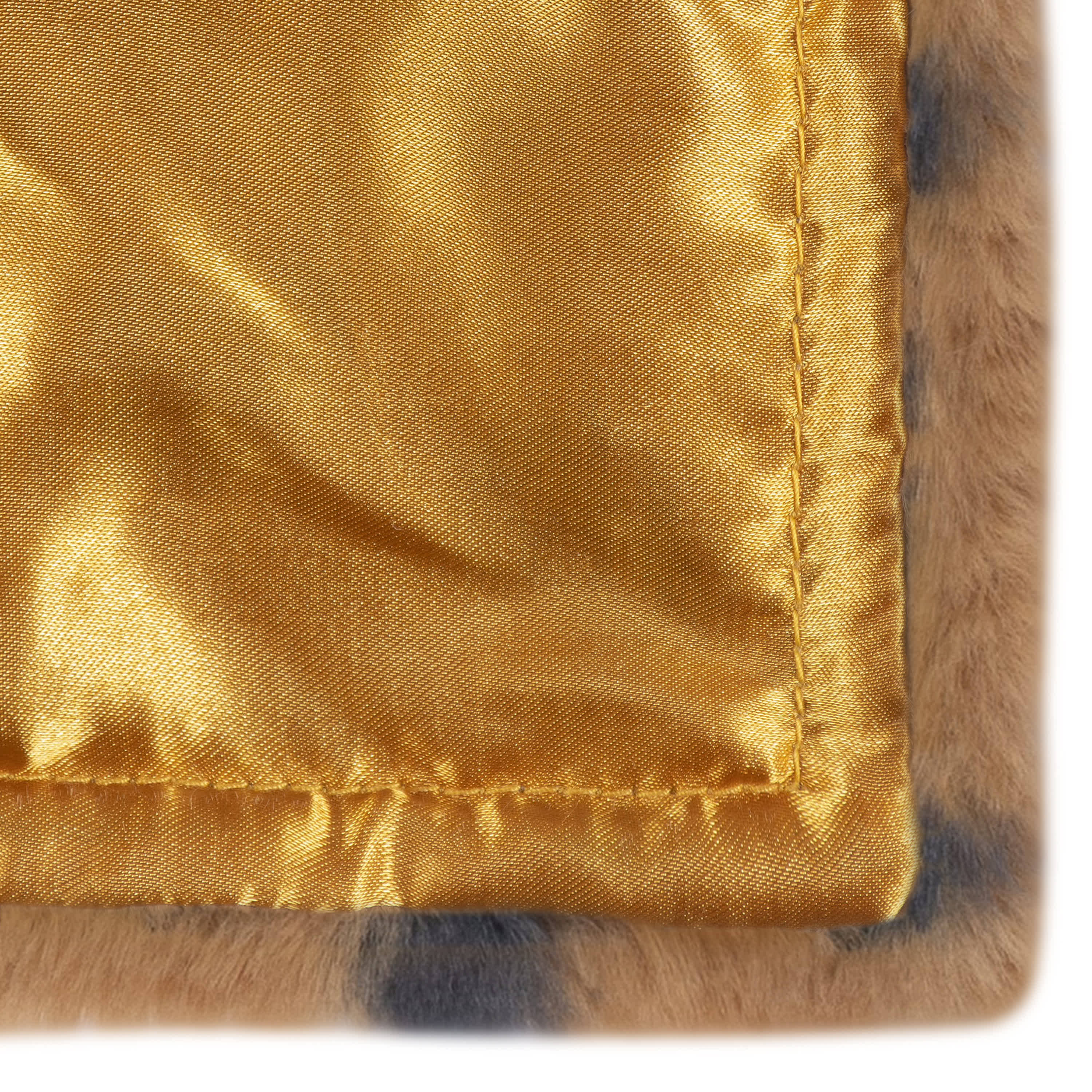 Embroidered Baby Neutral Cheetah Security Blanket - Image 8