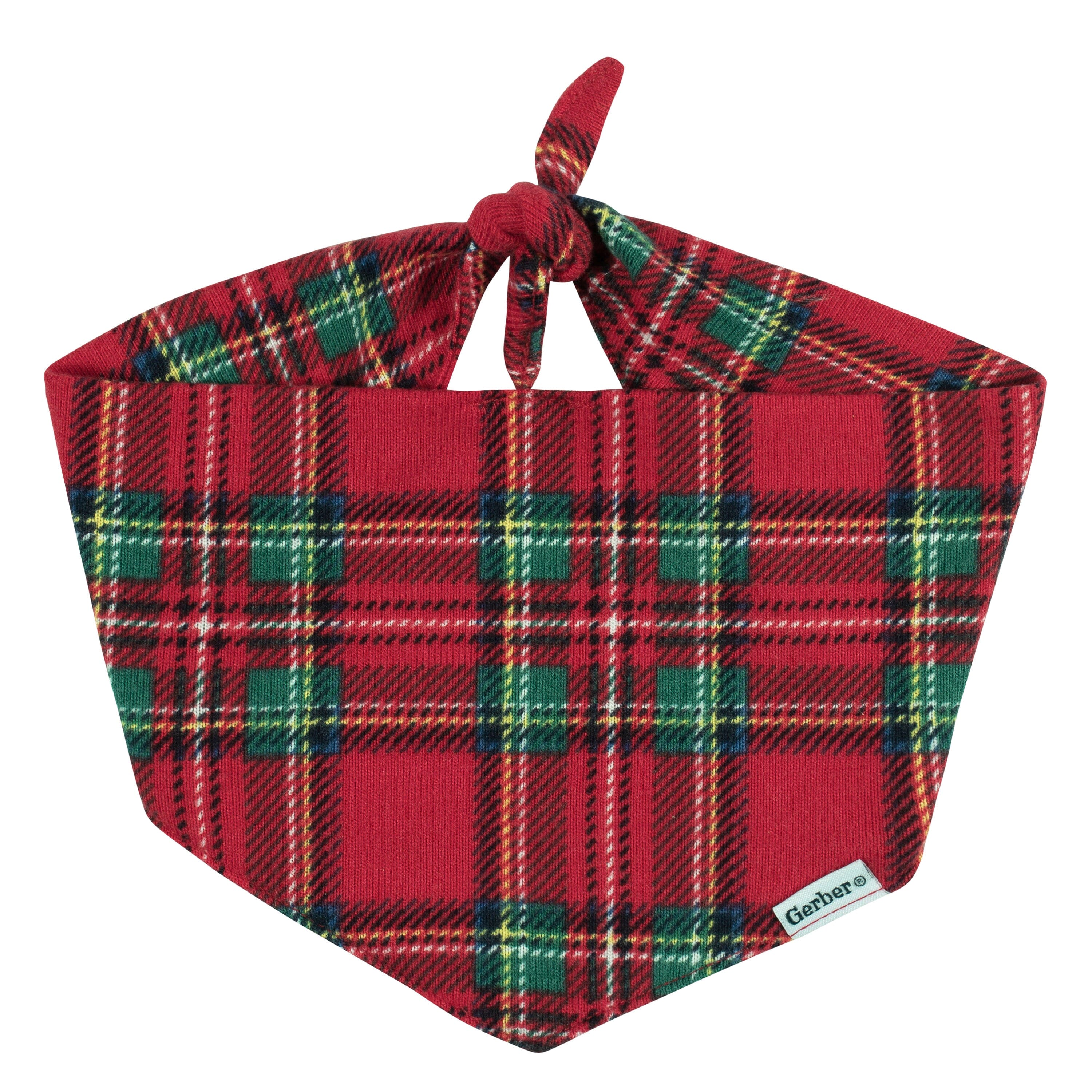 Stewart Plaid Hacci Pet Bandana - Image 6