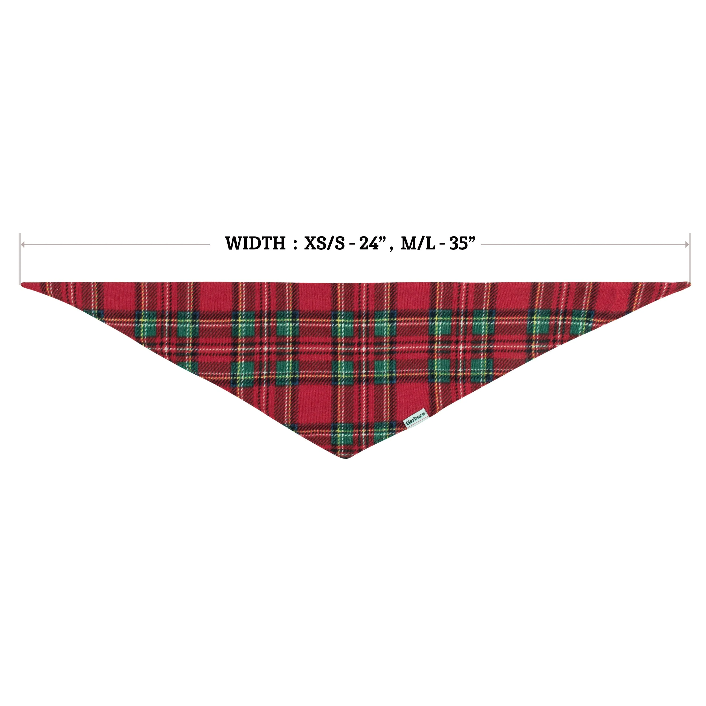 Stewart Plaid Hacci Pet Bandana - Image 9