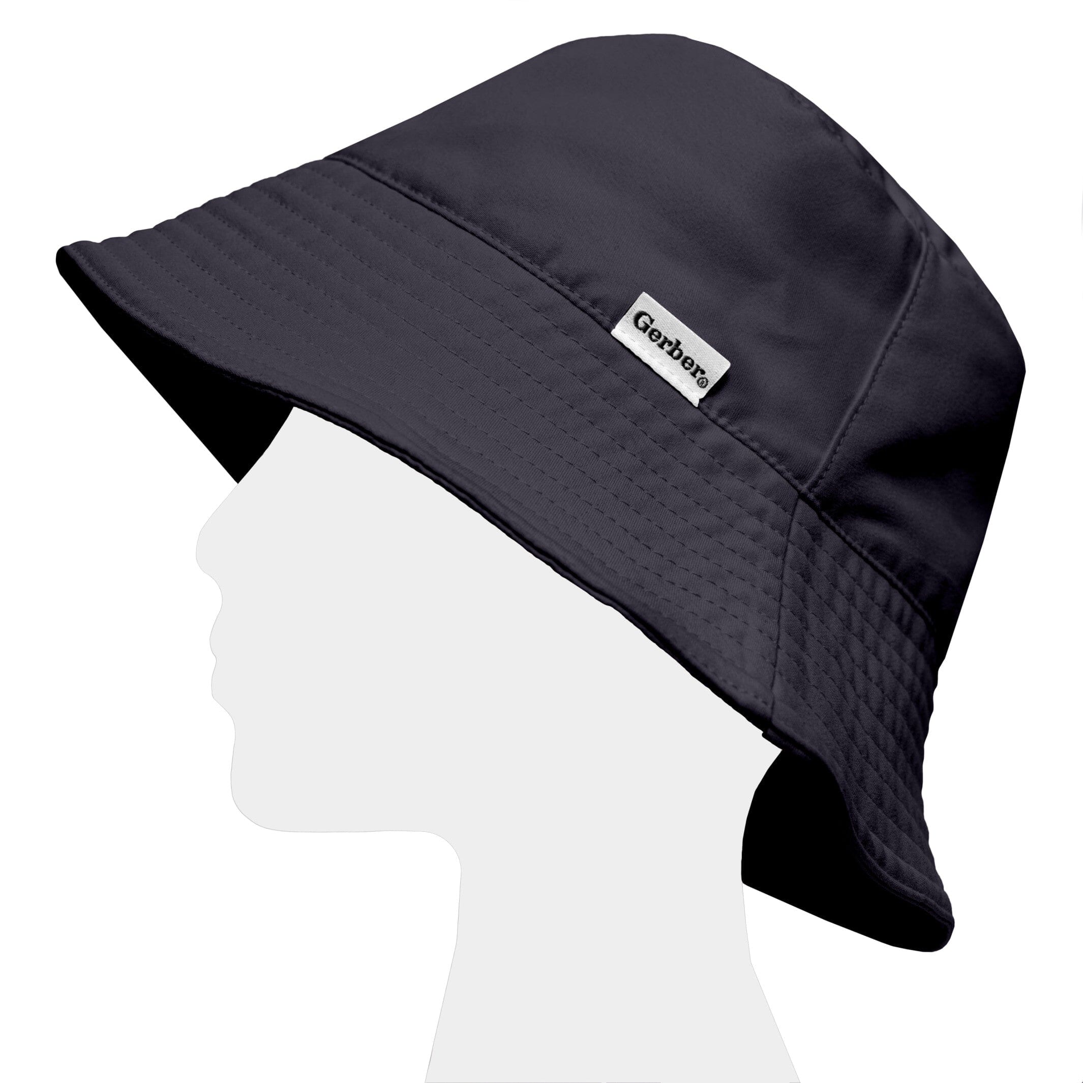 Toddler Neutral UPF 50+ Navy Sun Hat - Image 2