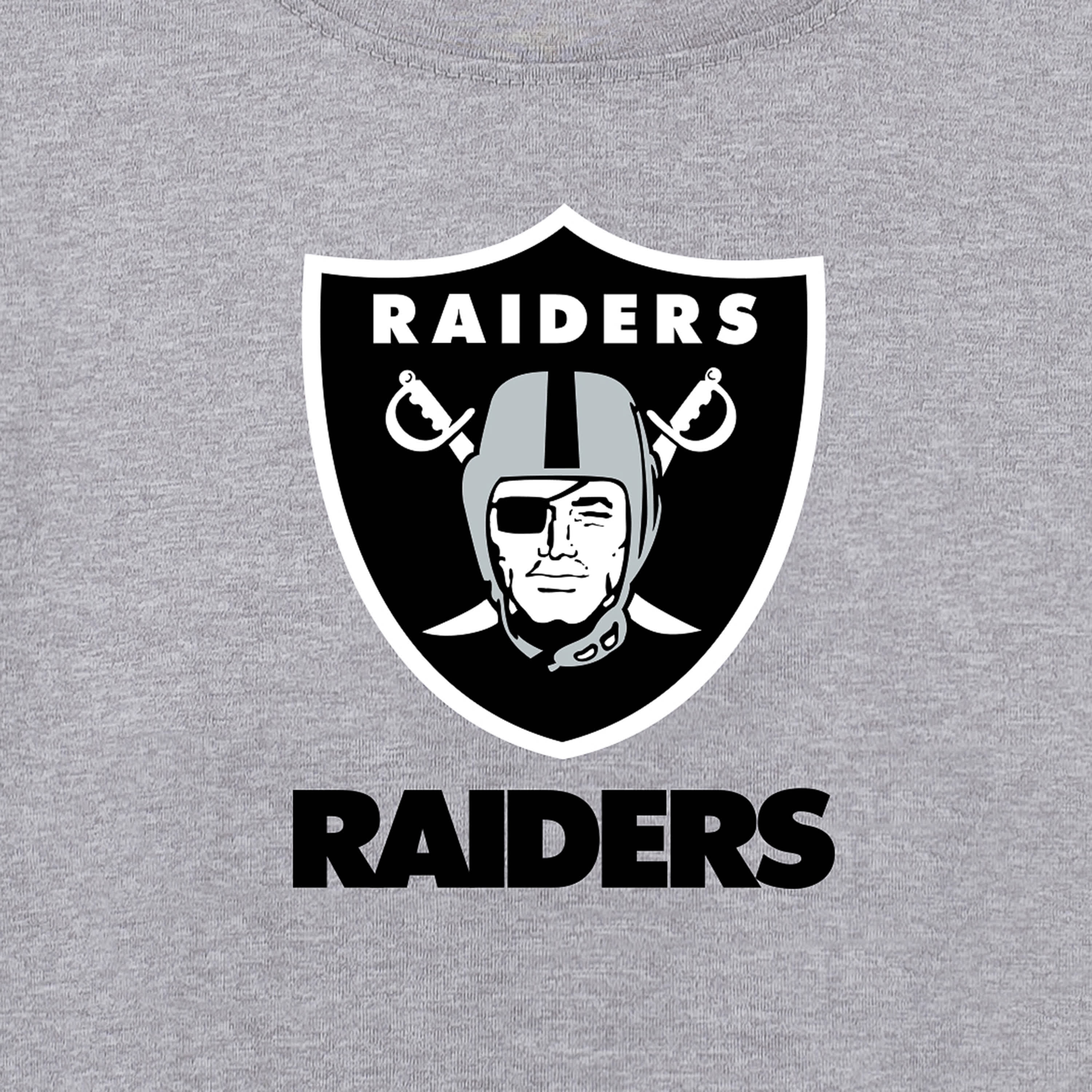 Las Vegas Raiders Toddler Boys Long Sleeve Tee Shirt - Image 2