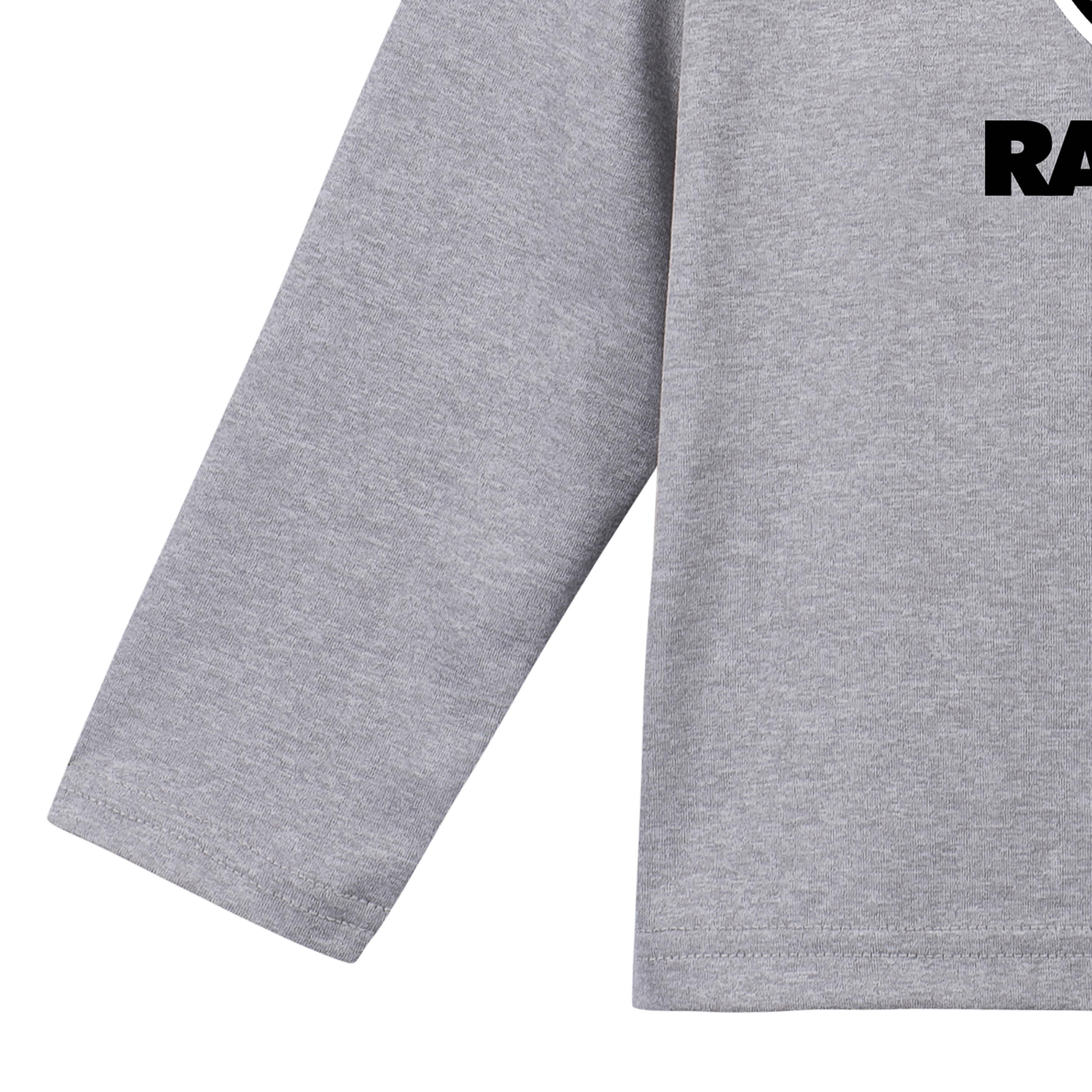 Las Vegas Raiders Toddler Boys Long Sleeve Tee Shirt - Image 3