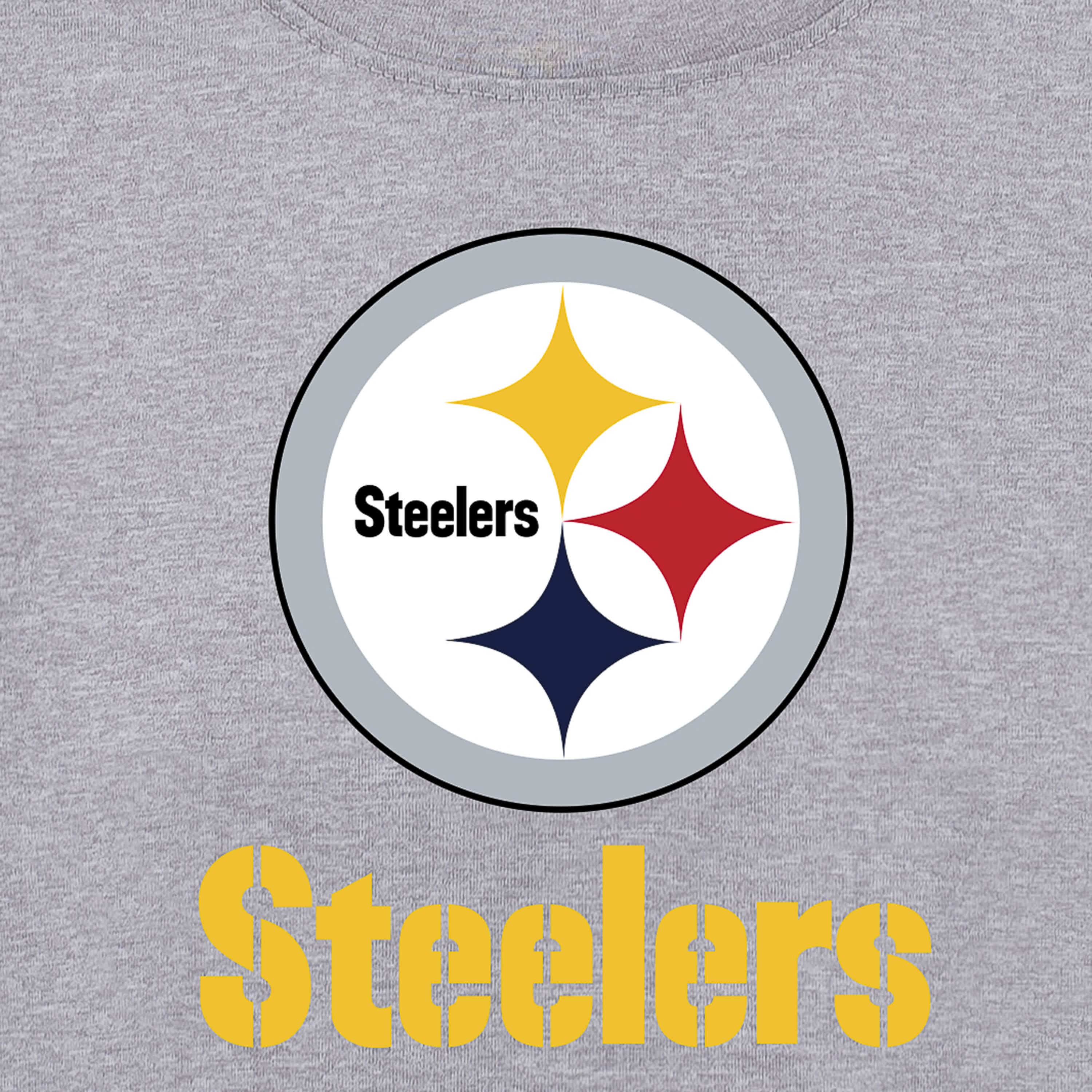 Pittsburgh Steelers Toddler Boys Long Sleeve Tee Shirt - Image 2