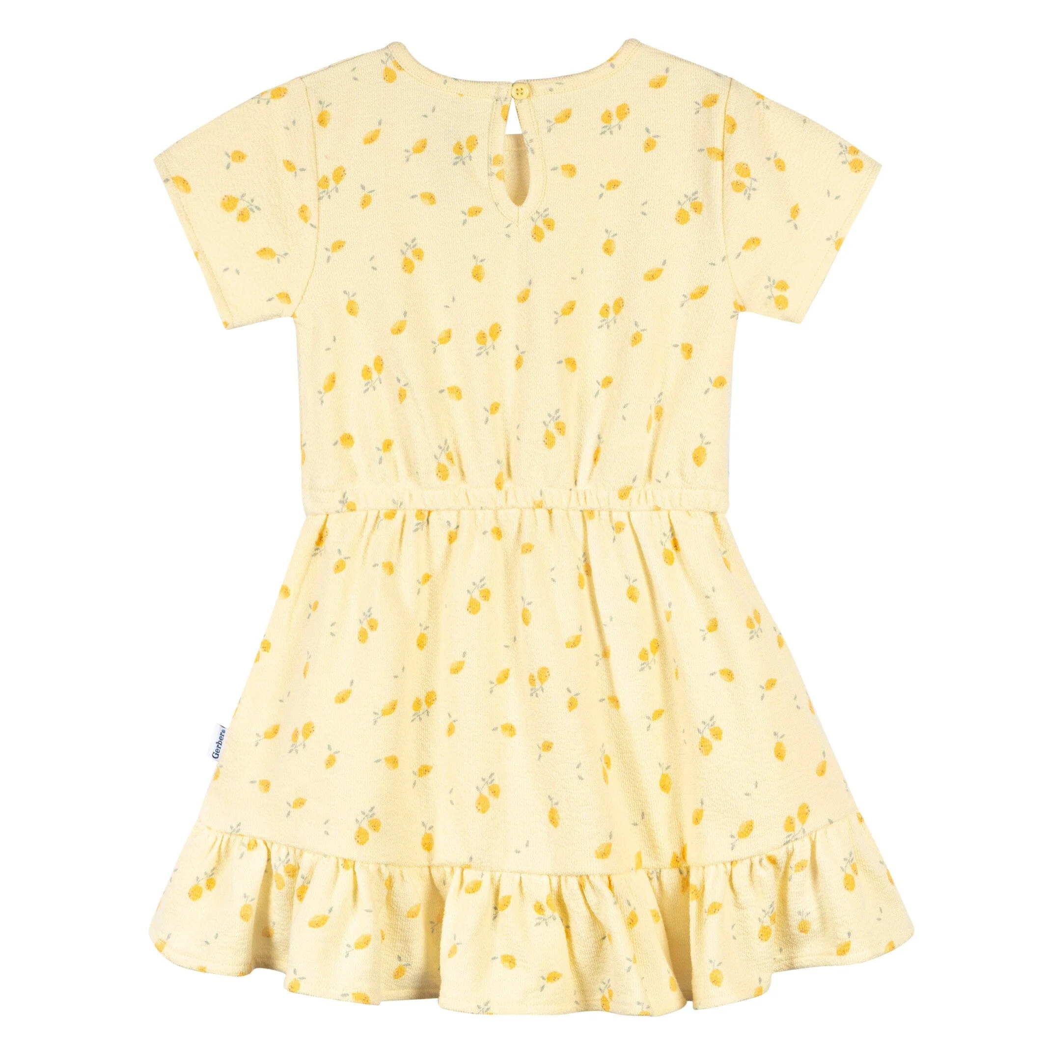 Toddler Girls Lemons Dress - Image 4