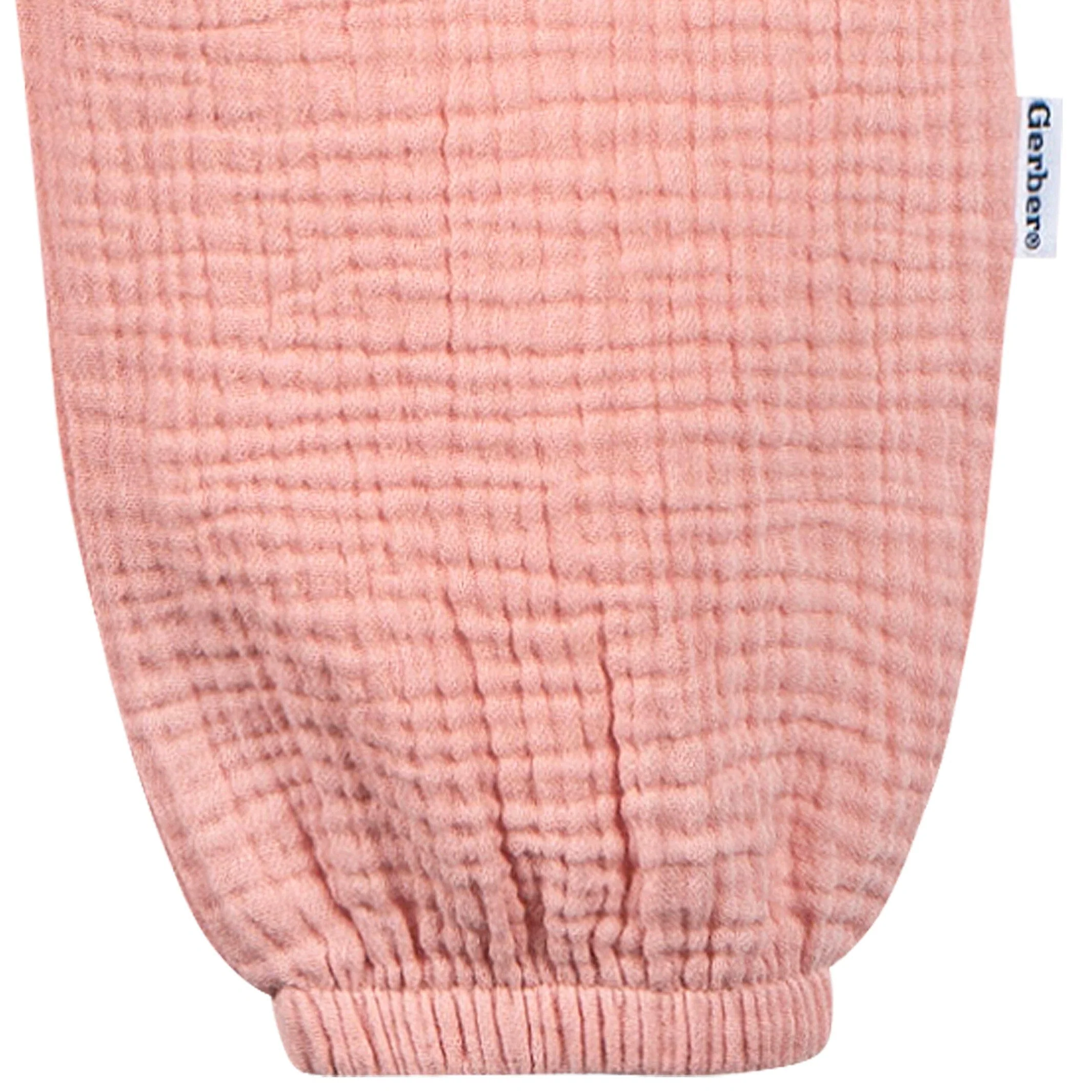 Toddler Girls Rose Pink Halter Romper - Image 5
