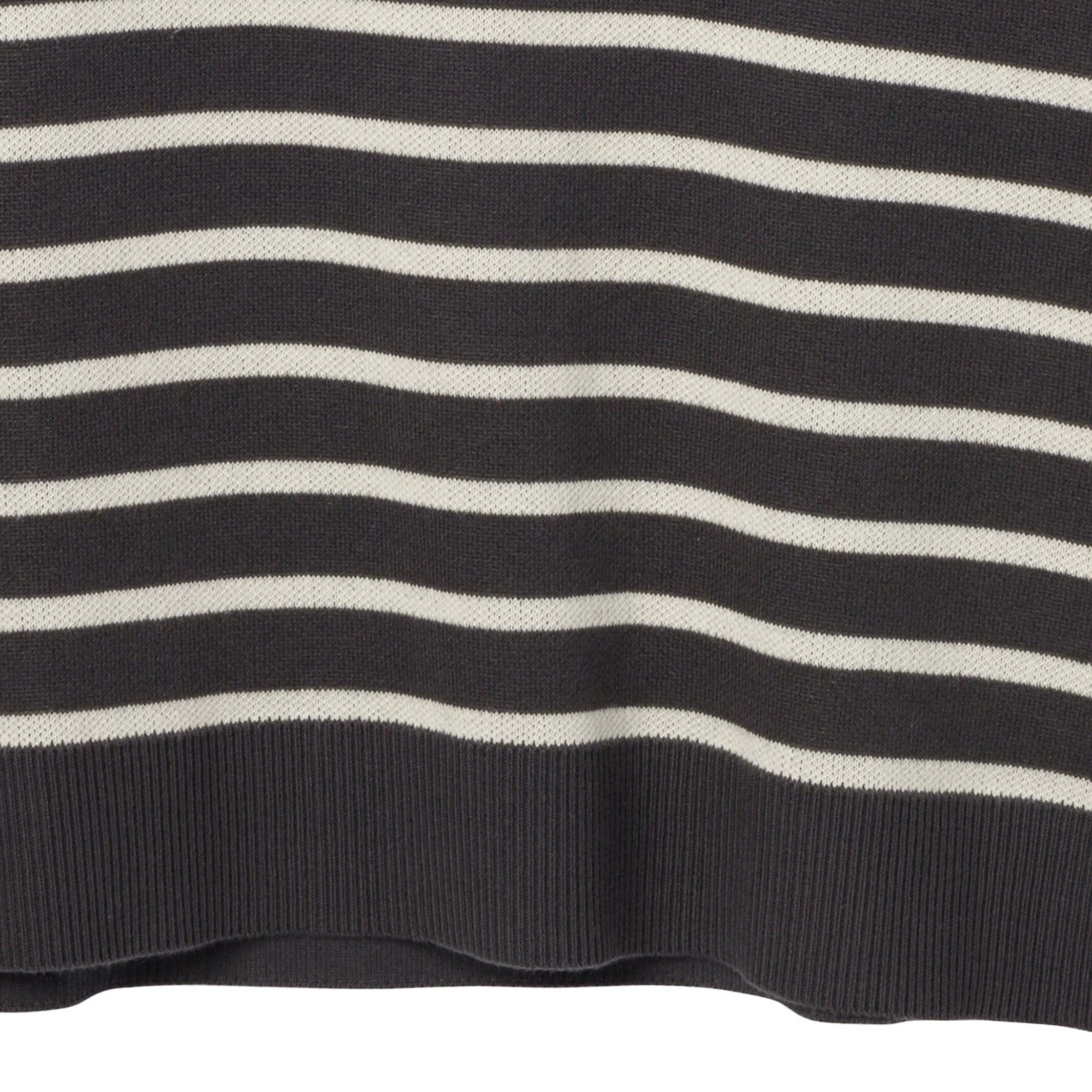 Womens Ivory Stripe Sweater - Image 4