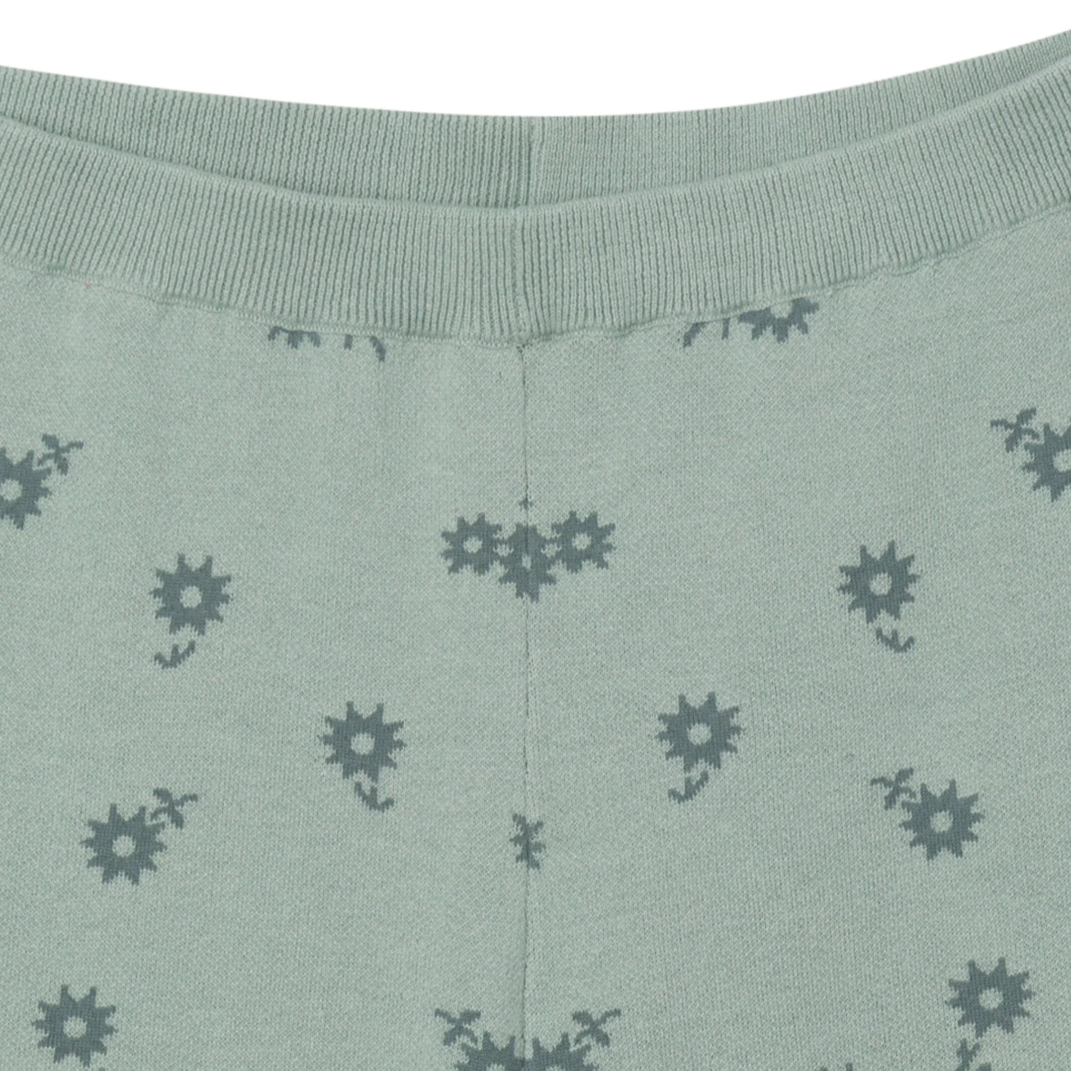 Womens Medium Sky Daisies Sweater Knit Pants - Image 5